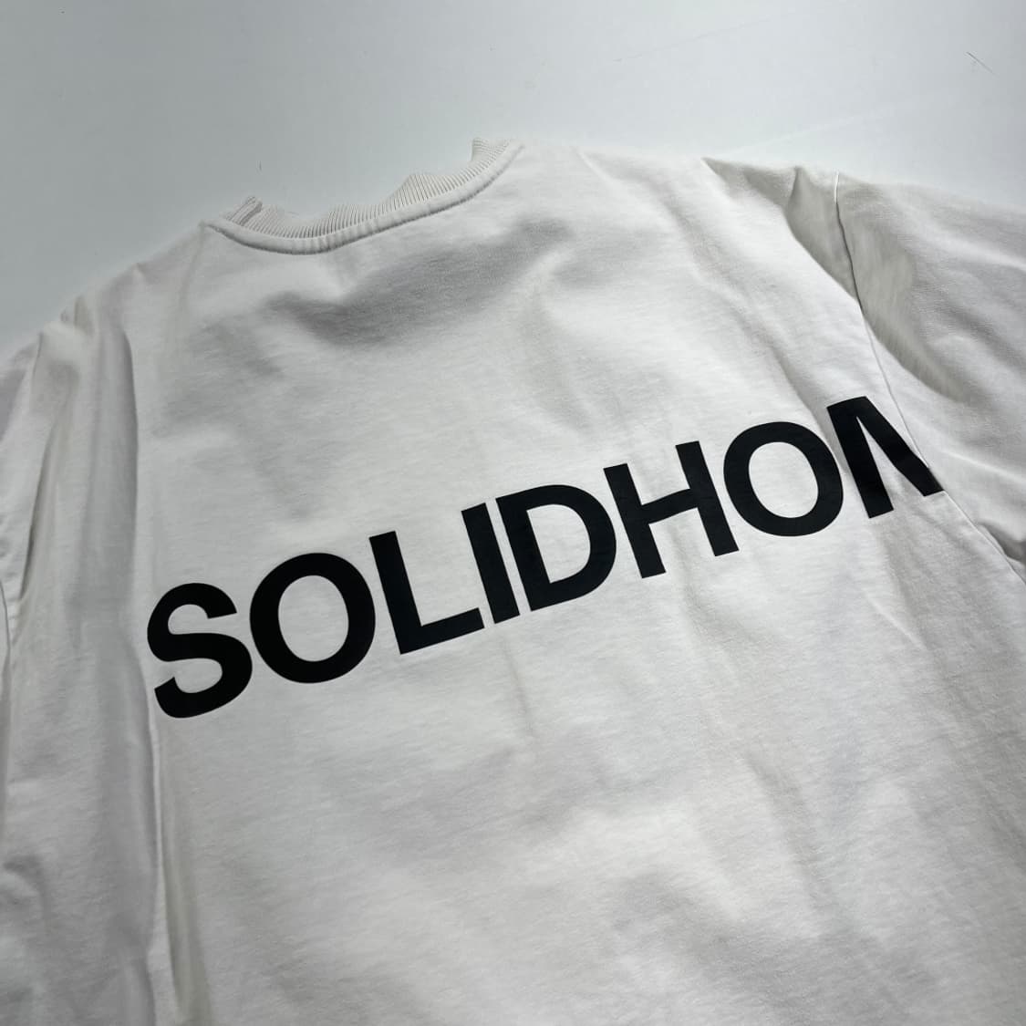 [Solid Homme] 솔리드옴므 로고 반팔티셔츠 상품이미지3