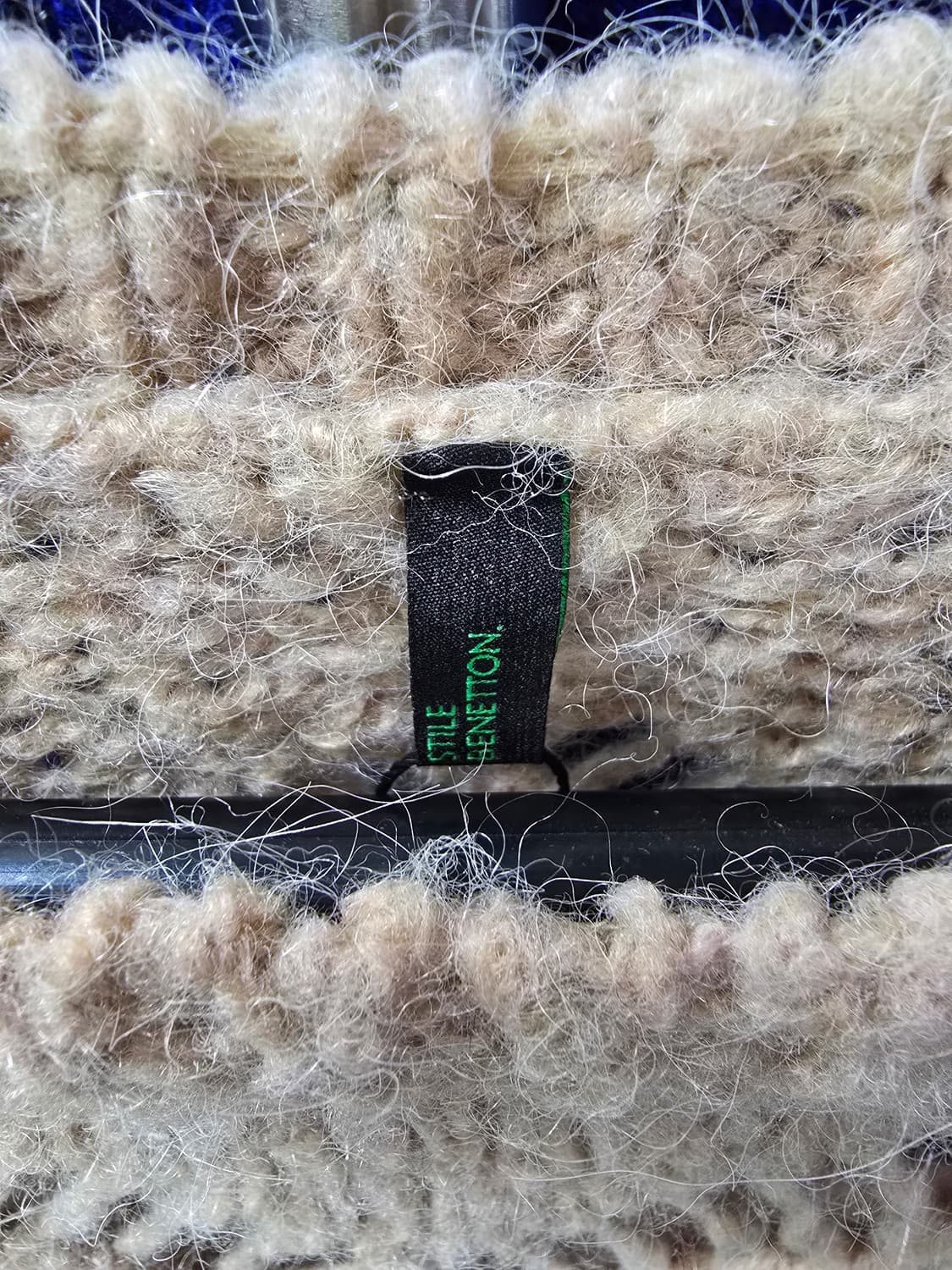 베네통 베이지색 그물 니트 (1311) 상품이미지3