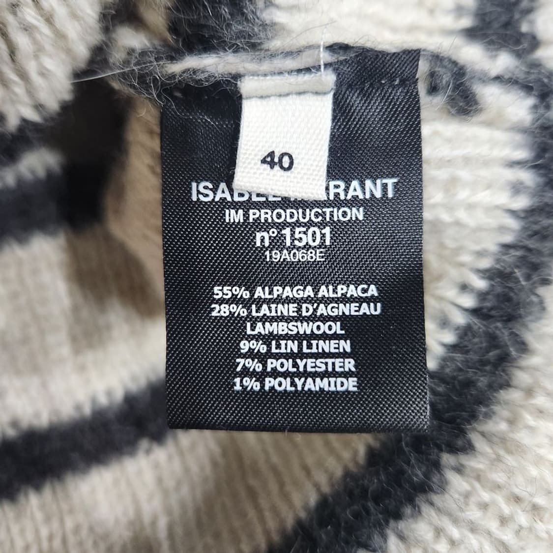 [여40](미사용)이자벨마랑 GEORGIA 니트[Y5C-074] 상품이미지9