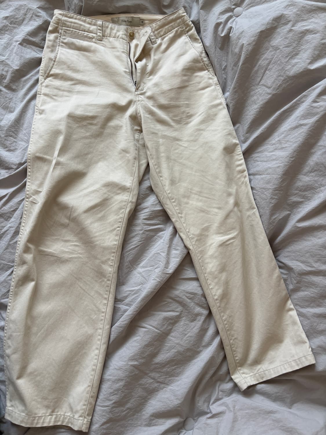 퍼스트플로어 치노 롱 ver 아이보리 46사이즈 상품이미지1