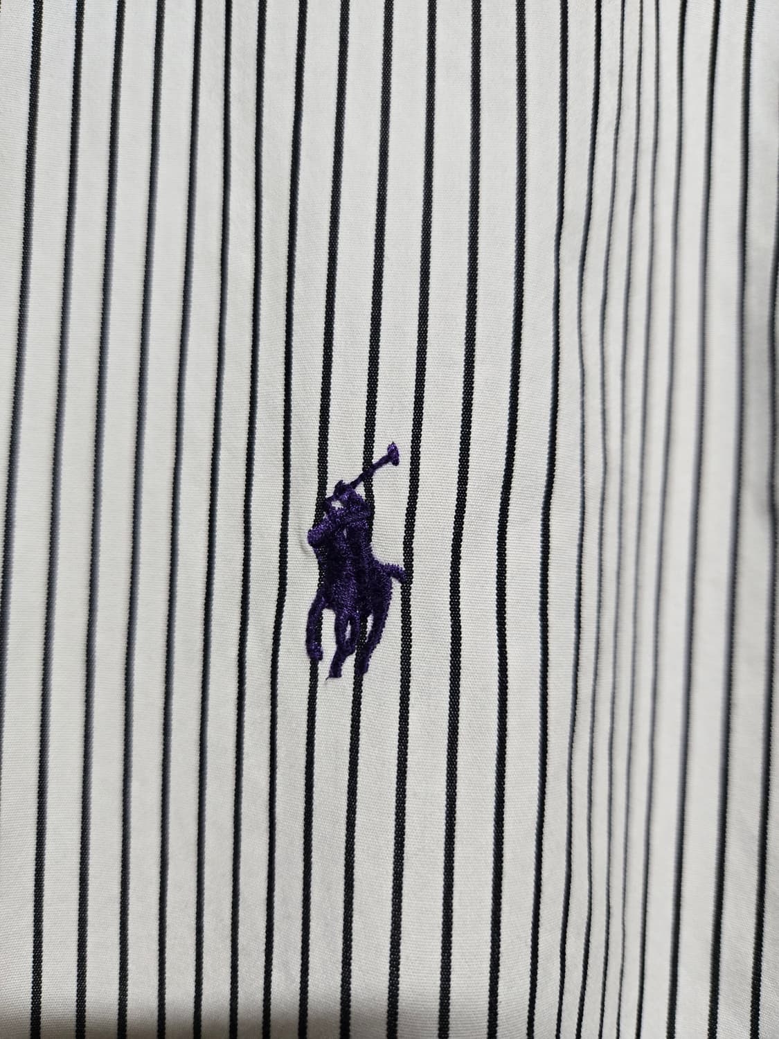 폴로 랄프로렌 네이비 스트라이프 셔츠 상품이미지4