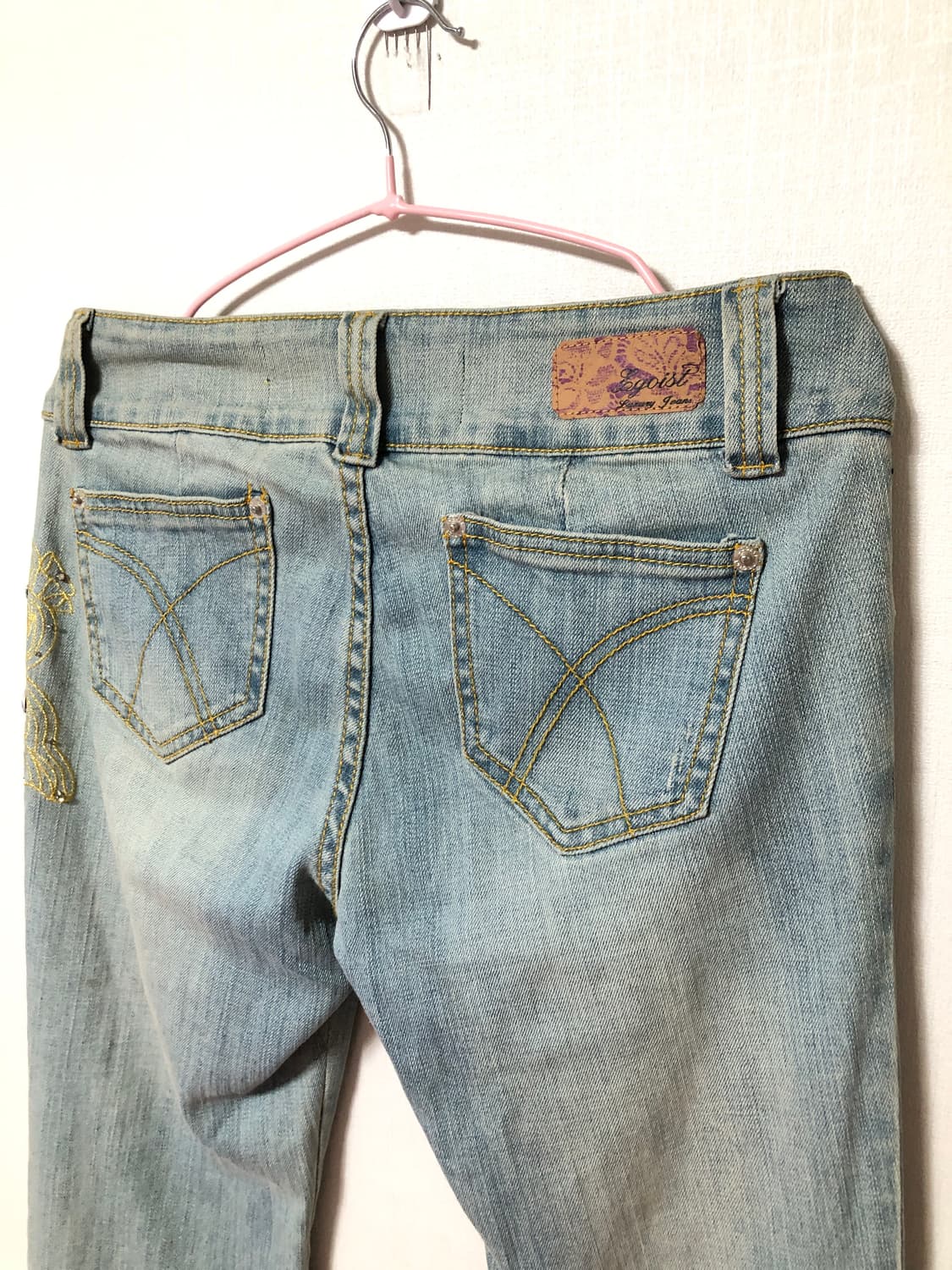 Egoist Butterfly Embroidered Jeans 상품이미지6