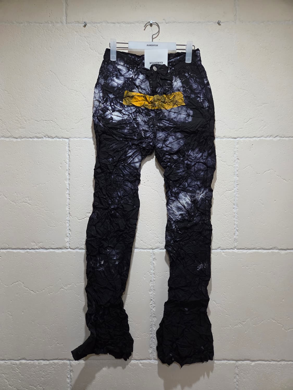 강혁 에어백 실크스크린 슈링크 트라우저 M사이즈 상품이미지1
