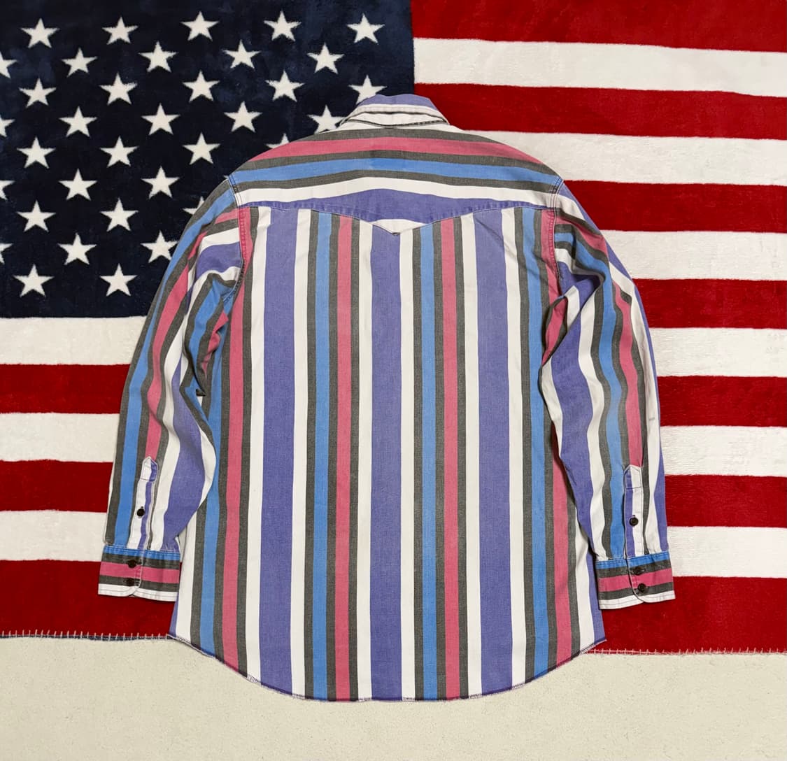 랭글러 웨스턴셔츠 90s Wrangler western shirt 빈티지 상품이미지9