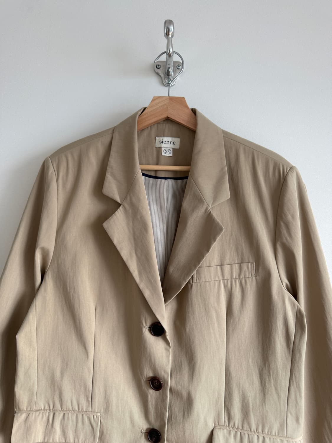 시엔느(sienne) 3버튼 코튼 자켓 상품이미지2