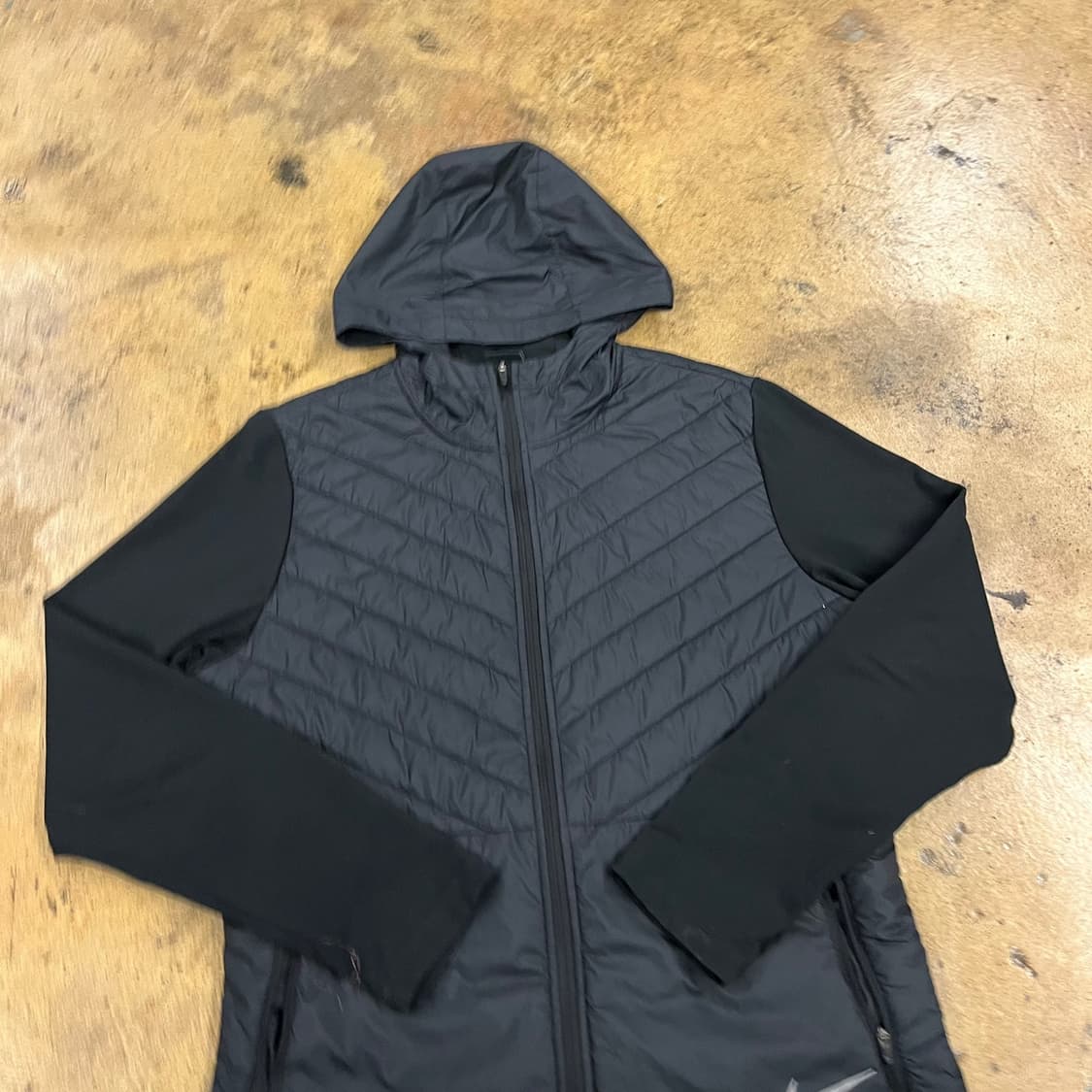 [정품/M] 나이키 패딩 후드집업 블랙 b19 상품이미지1