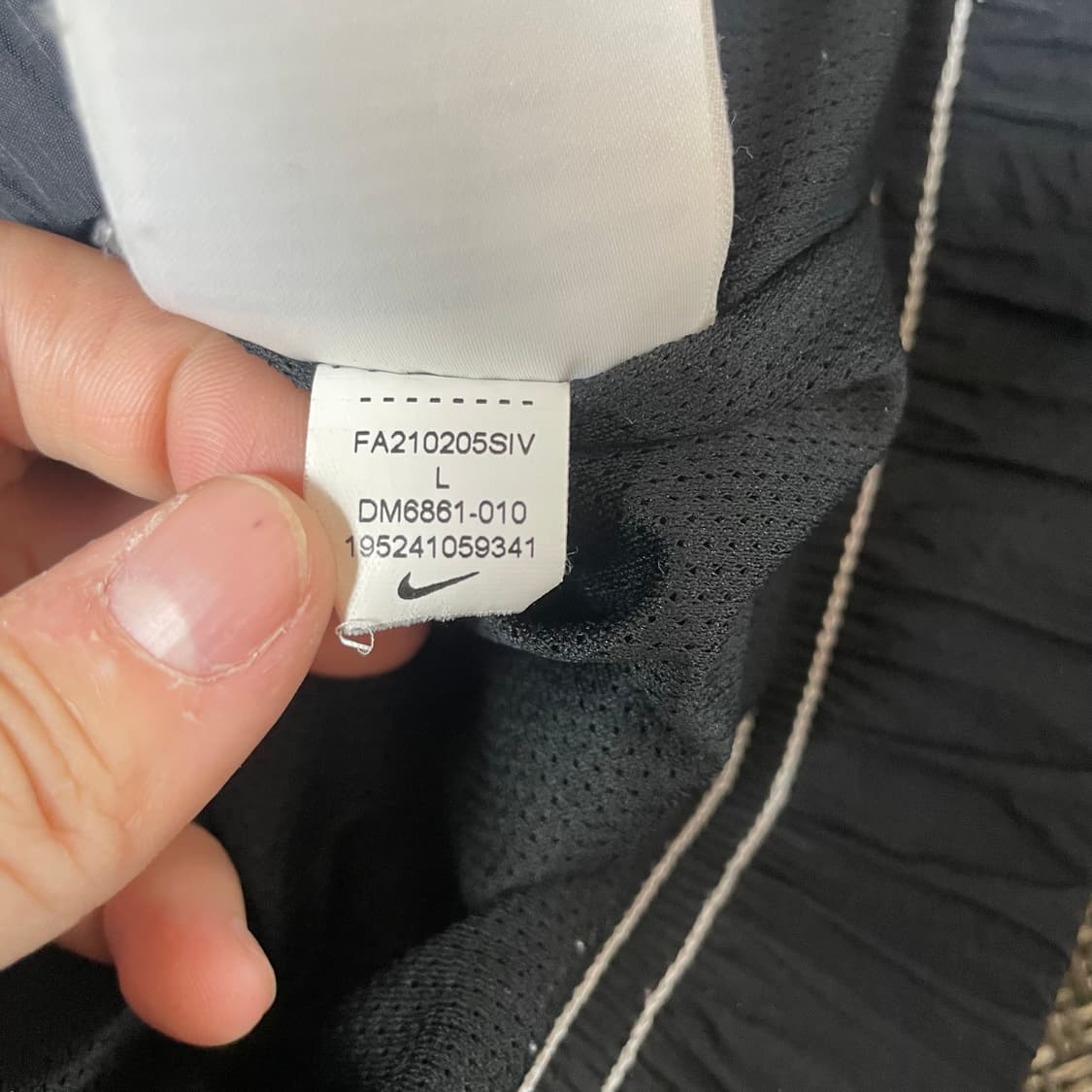 나이키 NSW 윈드러너 SW5 블랙 아노락 L 상품이미지7