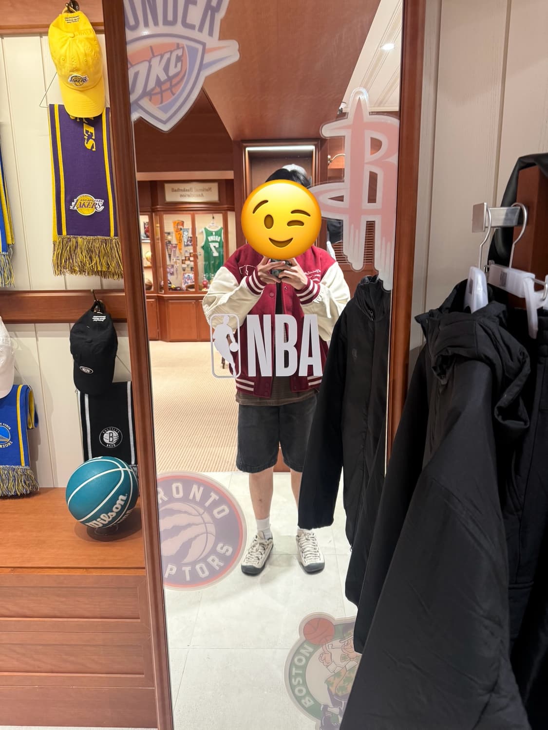 NBA(엔비에이) LAL TIP-OFF 바시티 점퍼(N254JP102P) 상품이미지6