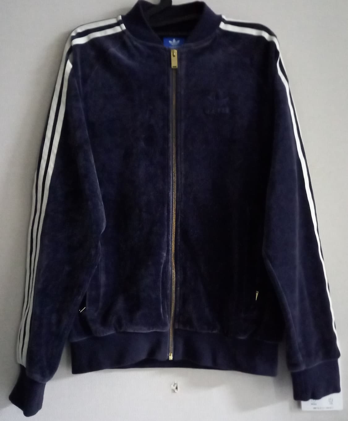 아디다스 벨벳 네이비 트랙탑 저지 져지집업 95/M 상품이미지1