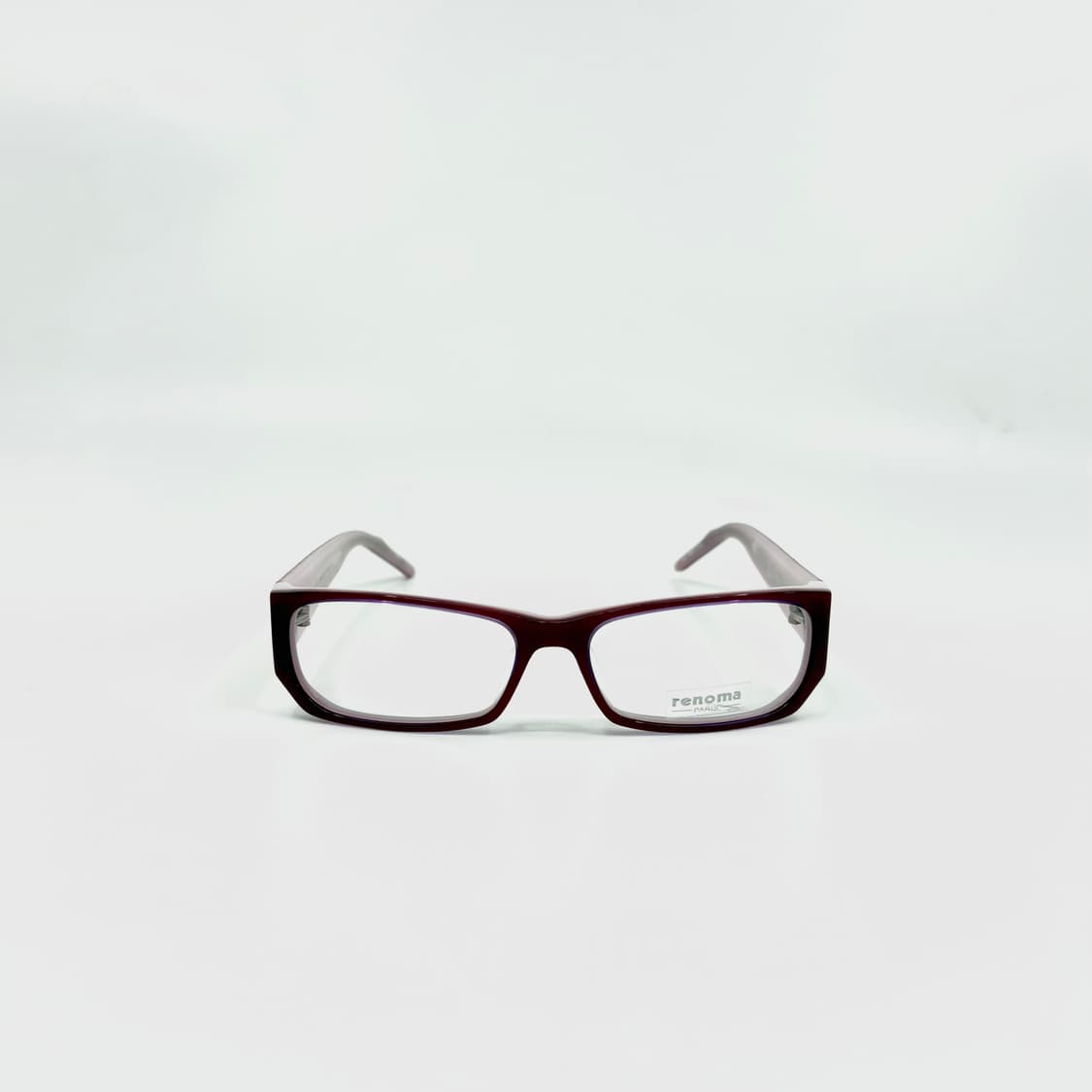 Renoma 빈티지 체리 핑크 아세테이트 프레임 안경테 상품이미지1