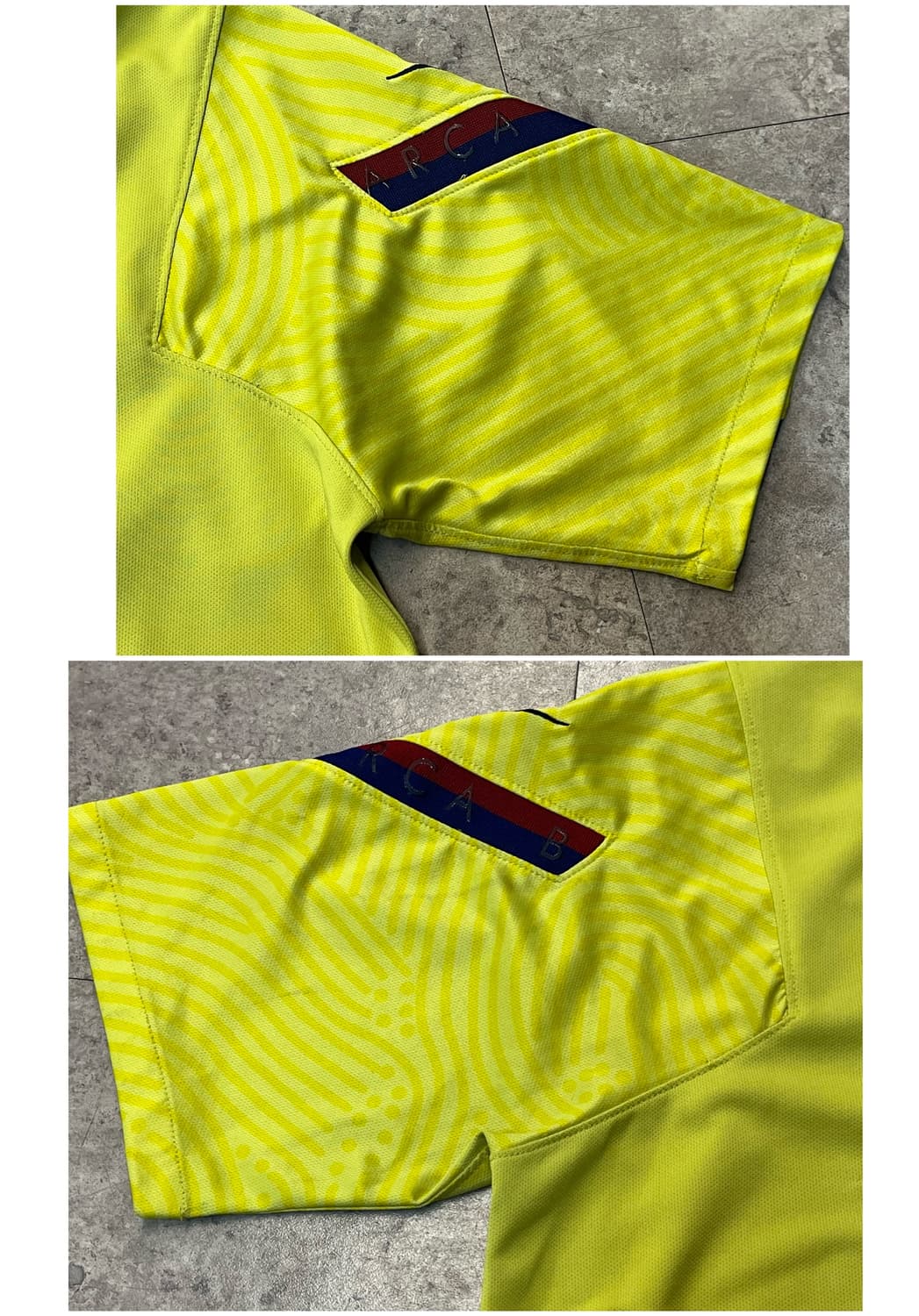 나이키 바르셀로나 21-22 써드 유니폼 옐로우 #csz1933 상품이미지8