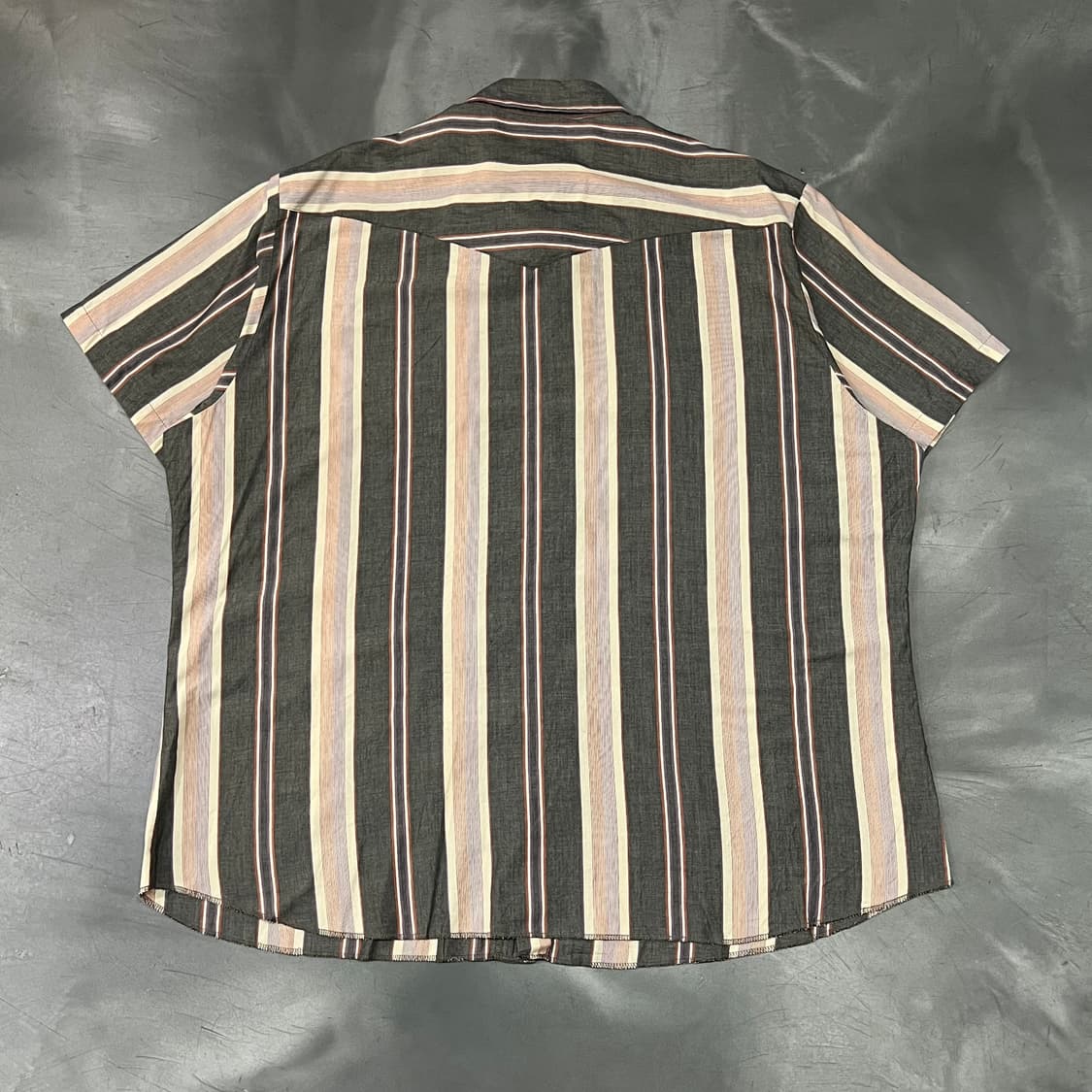  랭글러 멀티 스트라이프 웨스턴 하프 셔츠 y16435 상품이미지2