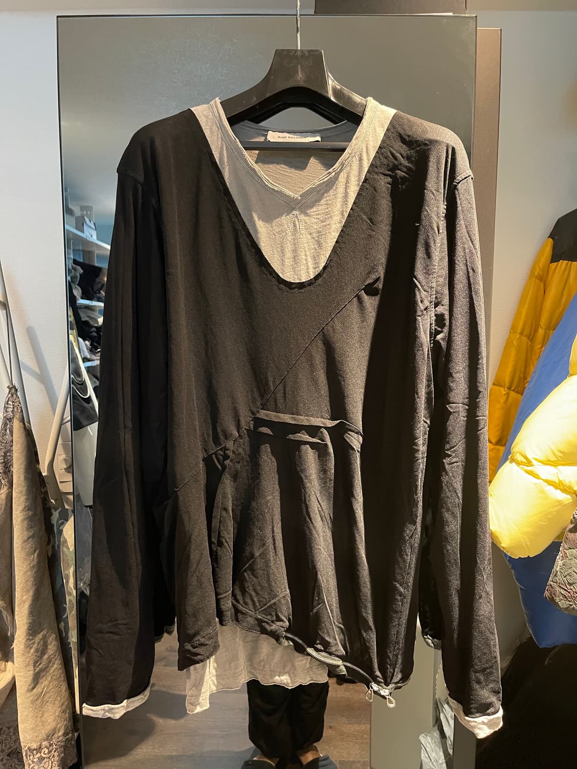 키코코스타디노브 메쉬레이어드 롱슬리브 상품이미지1