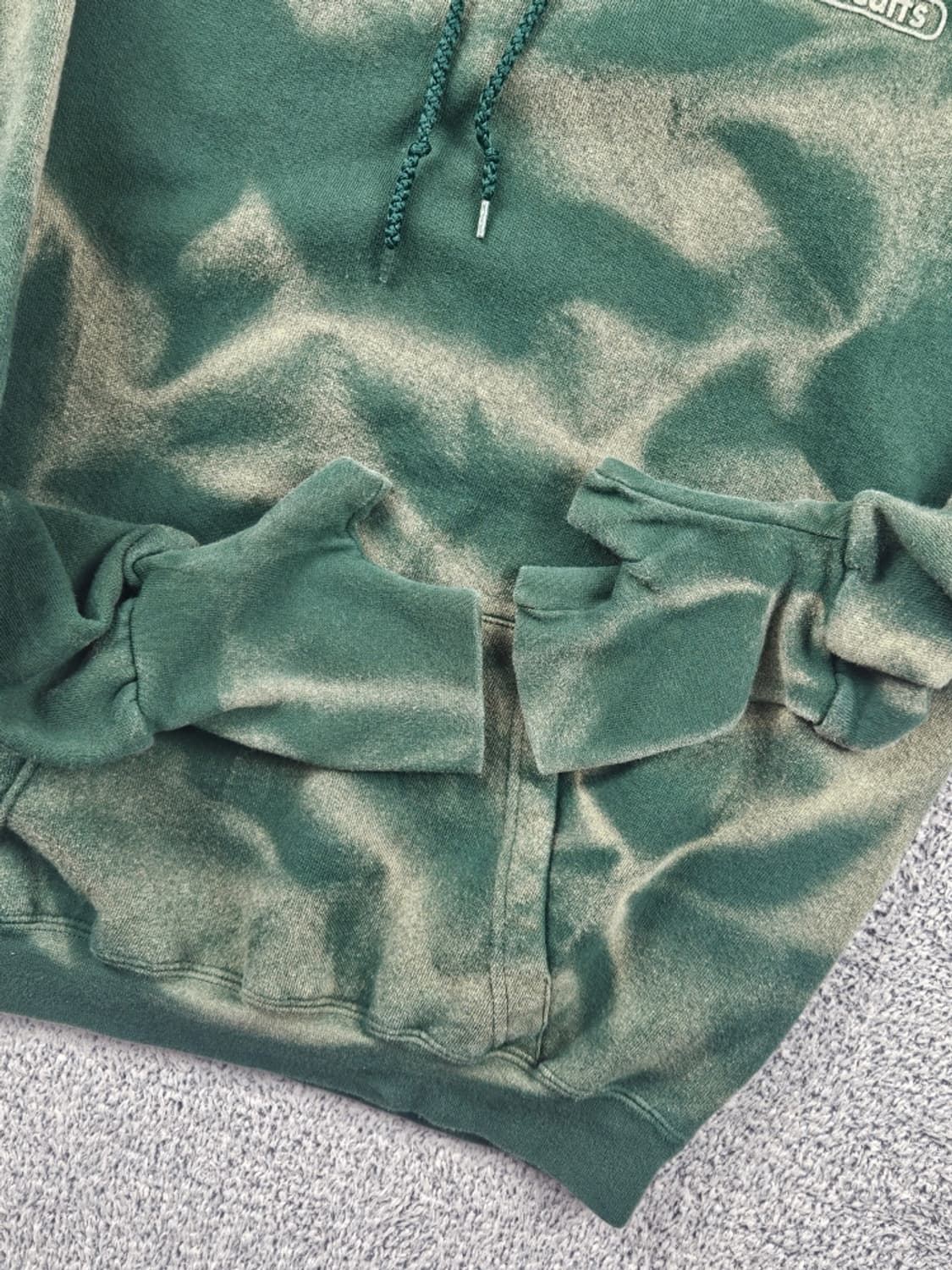 USA 핸드커프스 핸드워머 다잉워시드커스텀 후디 ( M ) / 10672 상품이미지10