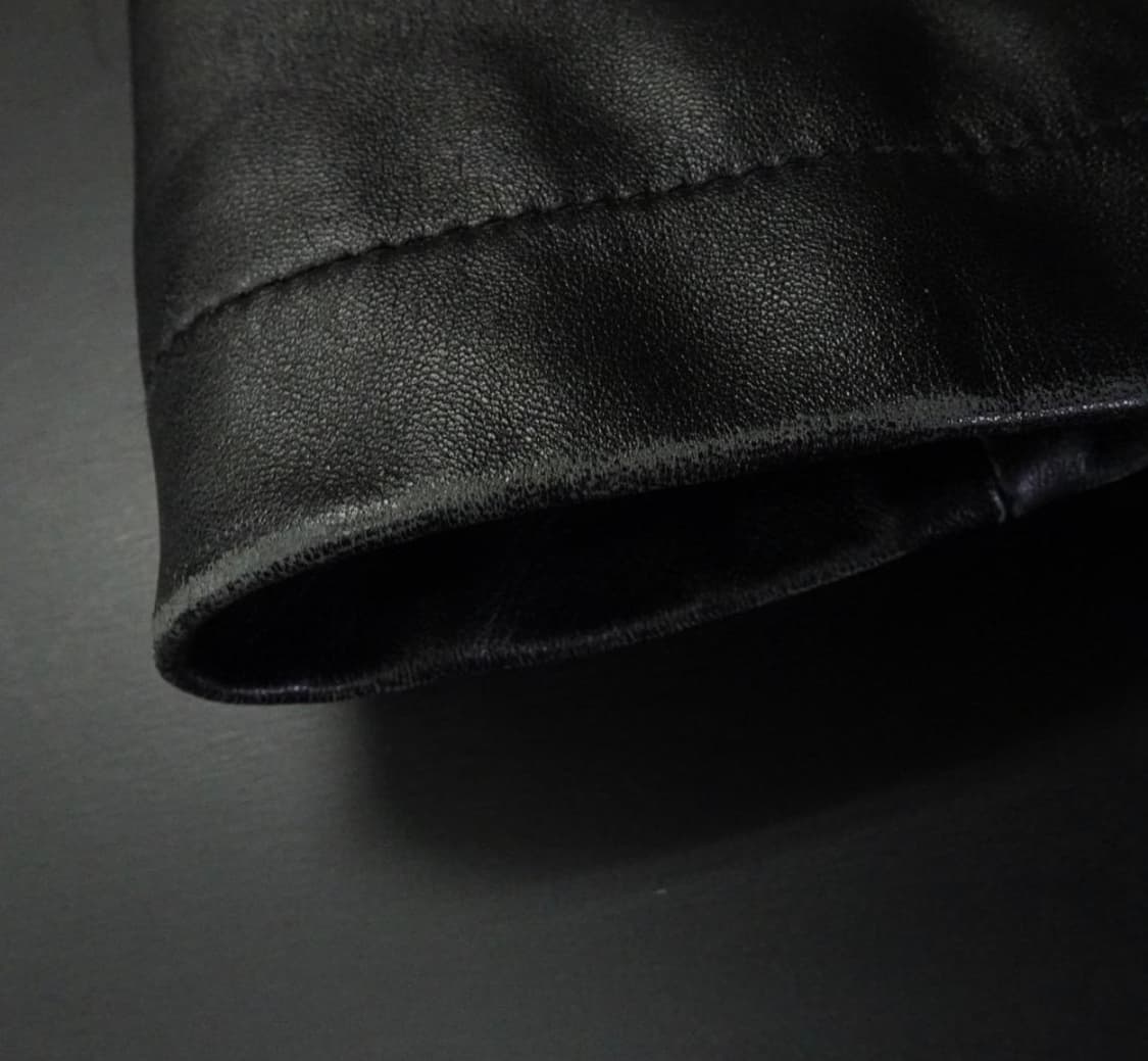 버버리 블랙 라벨 가죽 모피 코트 양가죽 산요상회/중고 상품이미지8