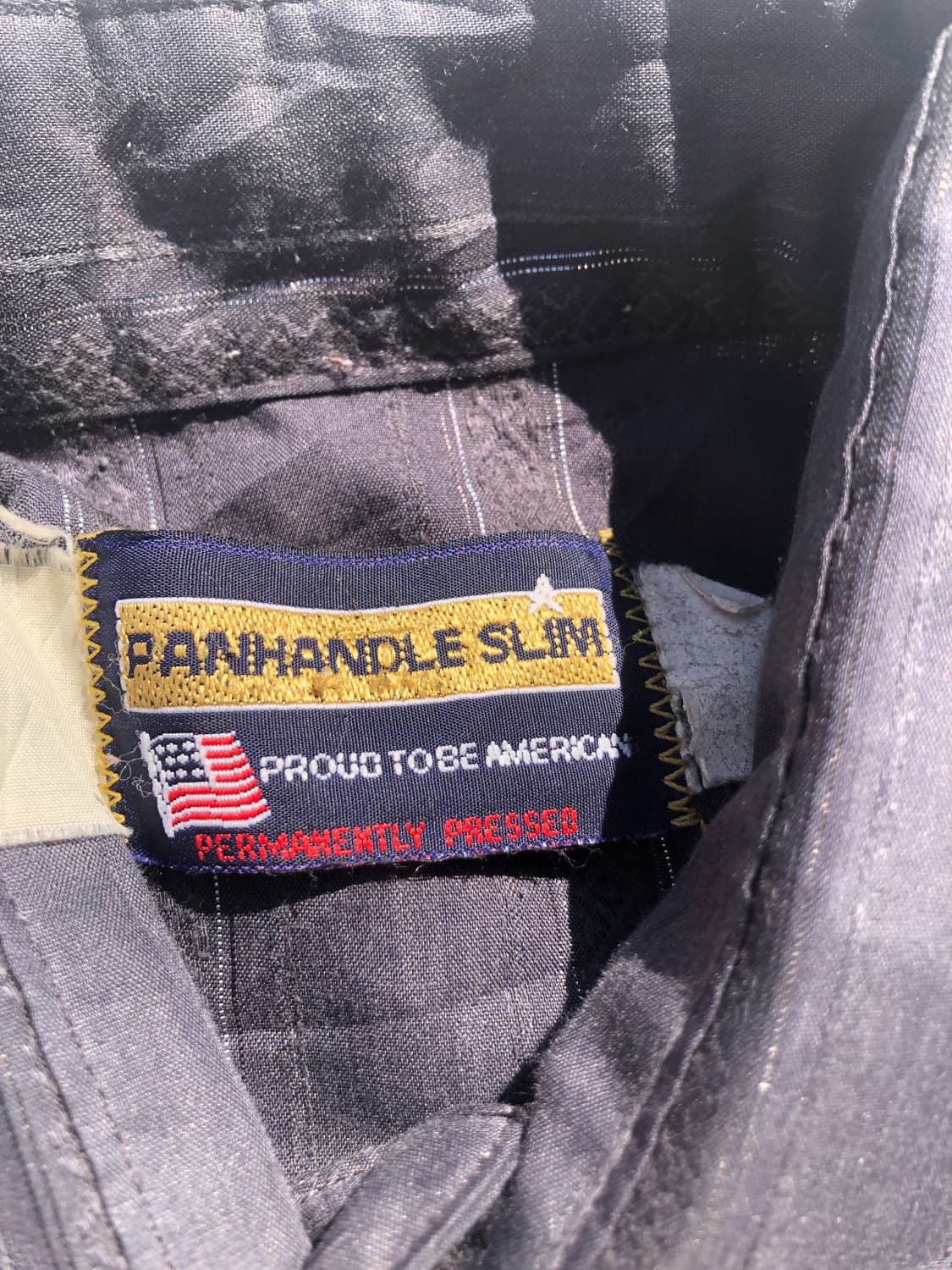 아메리칸 빈티지 구제 블랙 은사 웨스턴 셔츠 상품이미지7