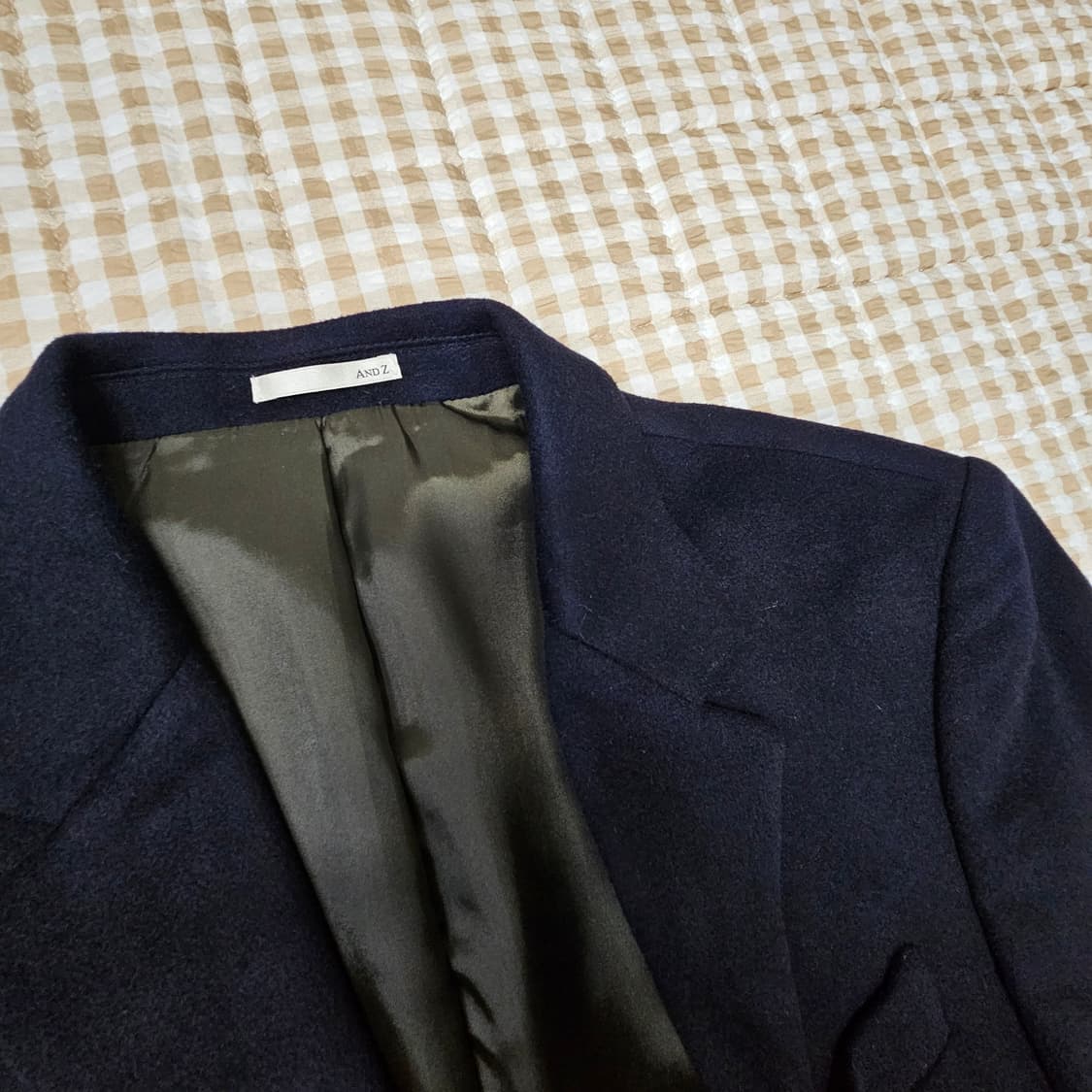 앤드지 울 캐시미어 코트 남자100 상품이미지7