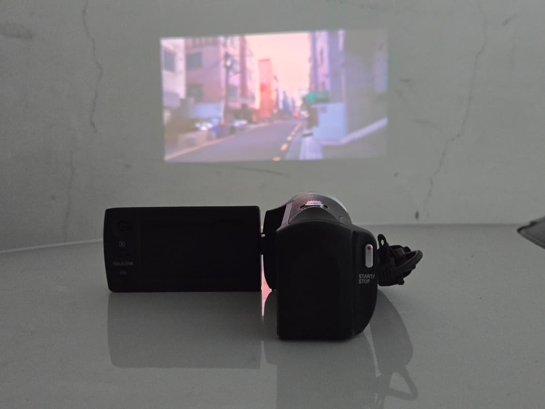 소니 빔프로젝터 캠코더 HDR-PJ410 상품이미지5