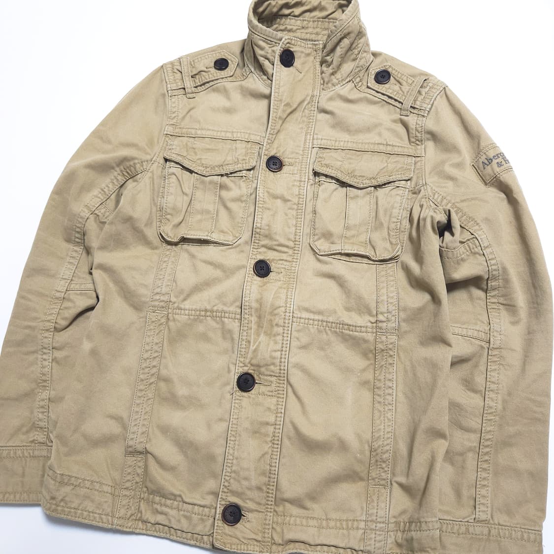 아베크롬비 센티널 밀리터리 워싱 야상 자켓 상품이미지2