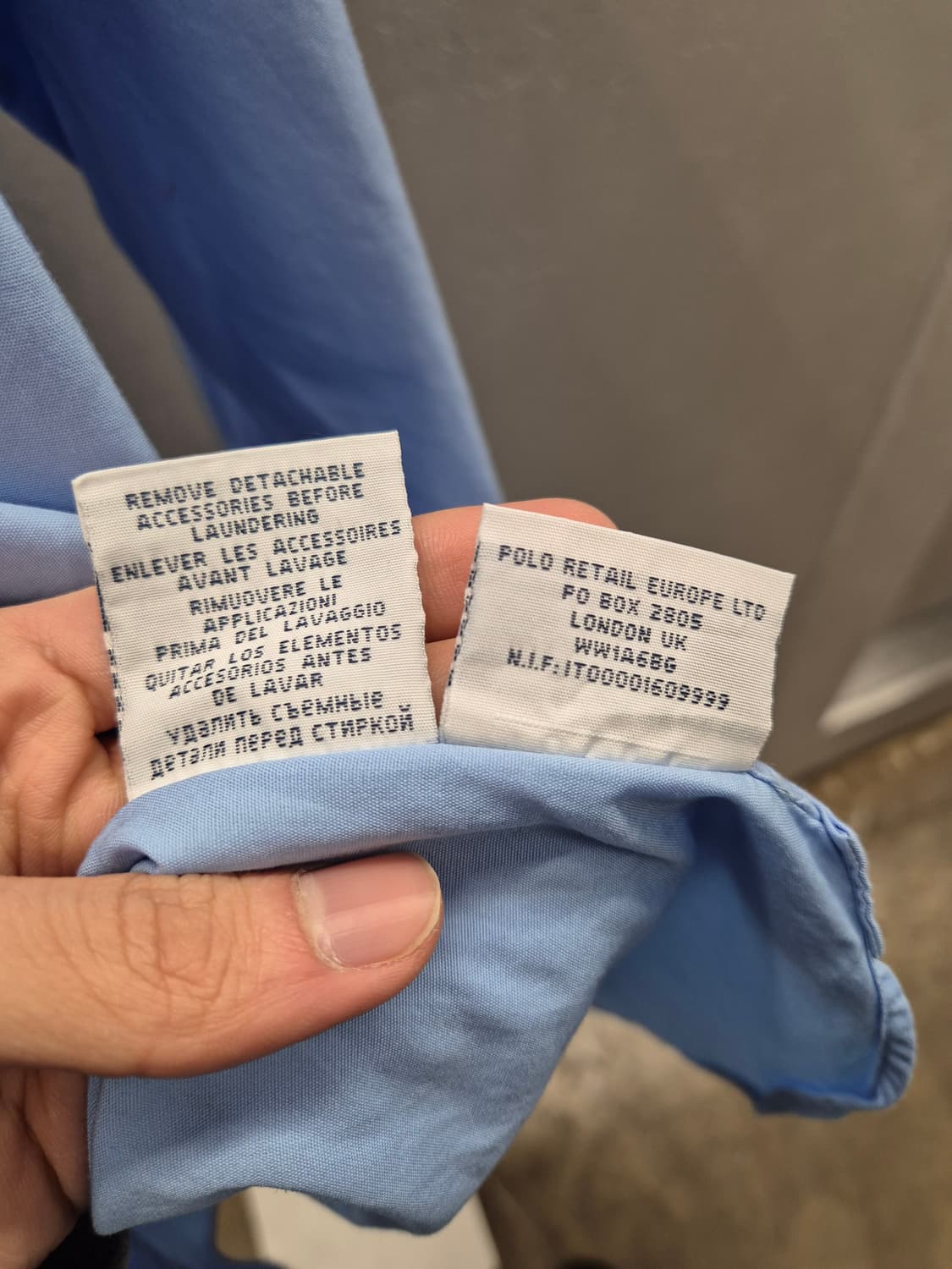 폴로 랄프로렌 블루 셔츠 16-35 상품이미지5