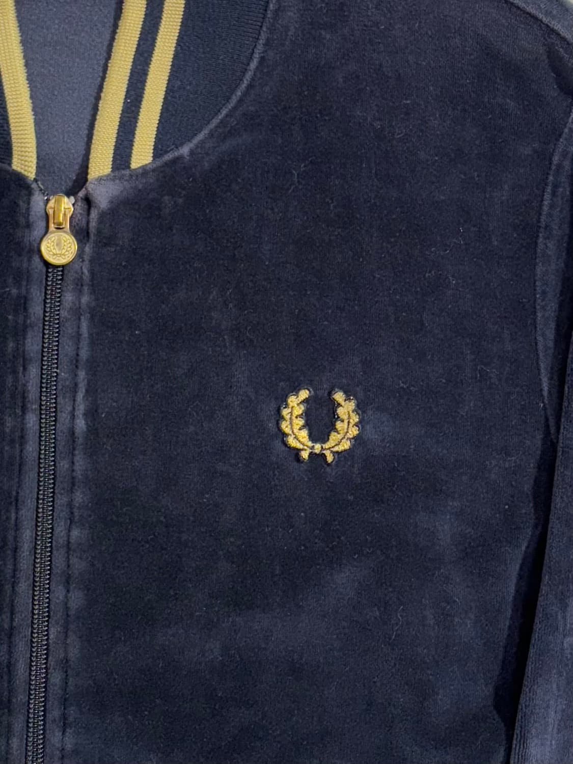 프레드페리 벨루어 트랙탑  상품이미지5