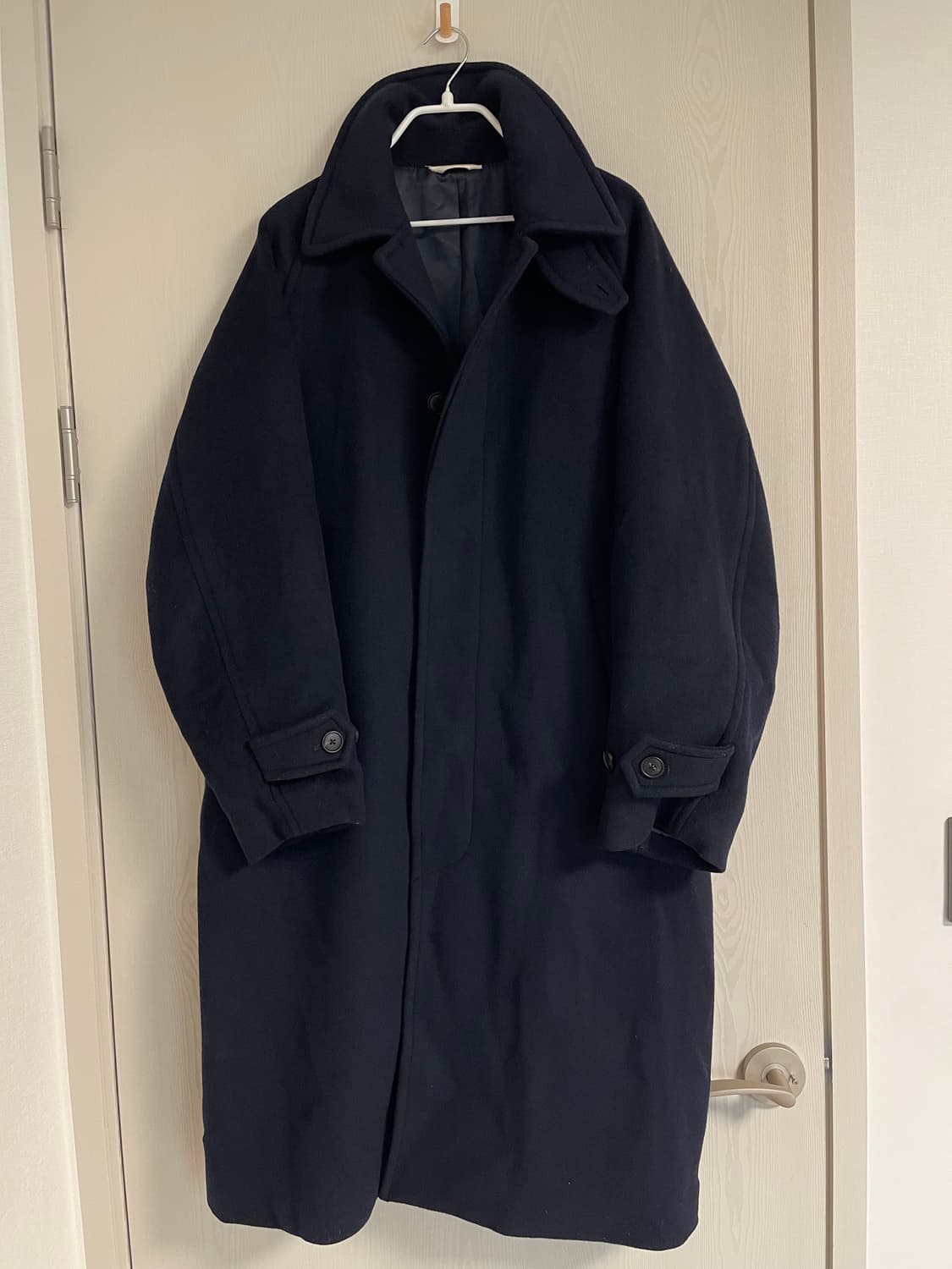 22FW 히스헤지스 (HIS Hazzys) 캐너비 발마칸 코트 L 상품이미지7