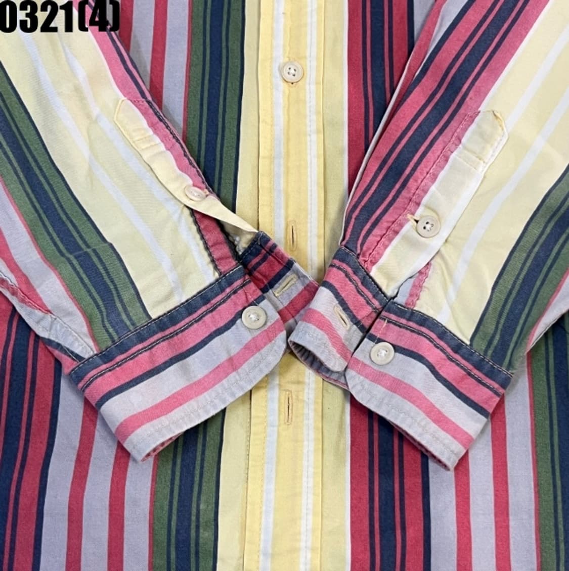 105 빈폴 진스 스트라이프 셔츠 긴팔 0321(4) 상품이미지4