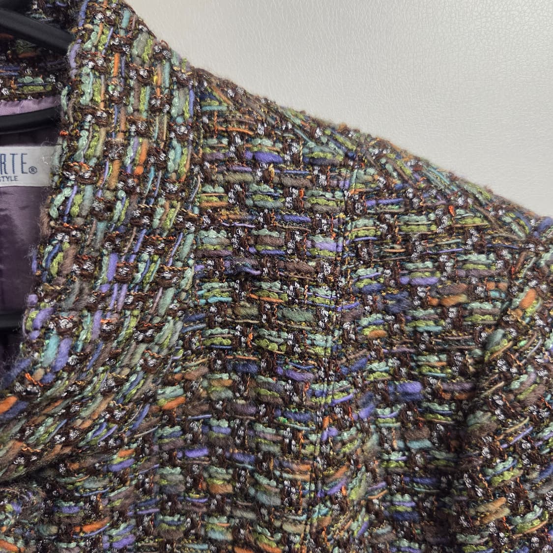 Leporte 재팬 울 트위드 자켓 M-L 상품이미지4