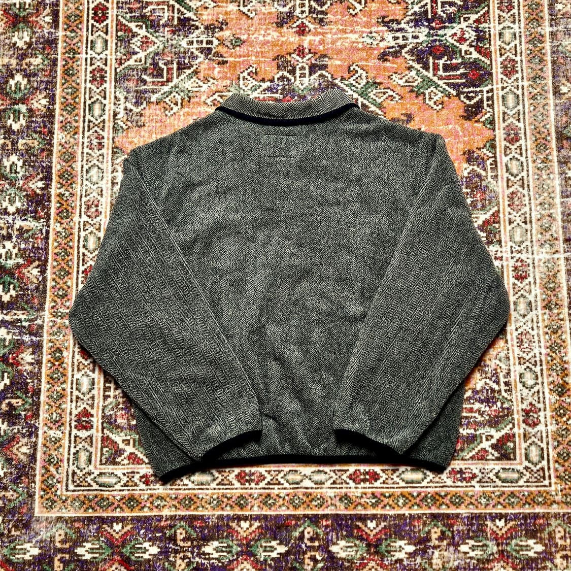 90s 울리치 헤링본 플리스 스냅티 상품이미지6