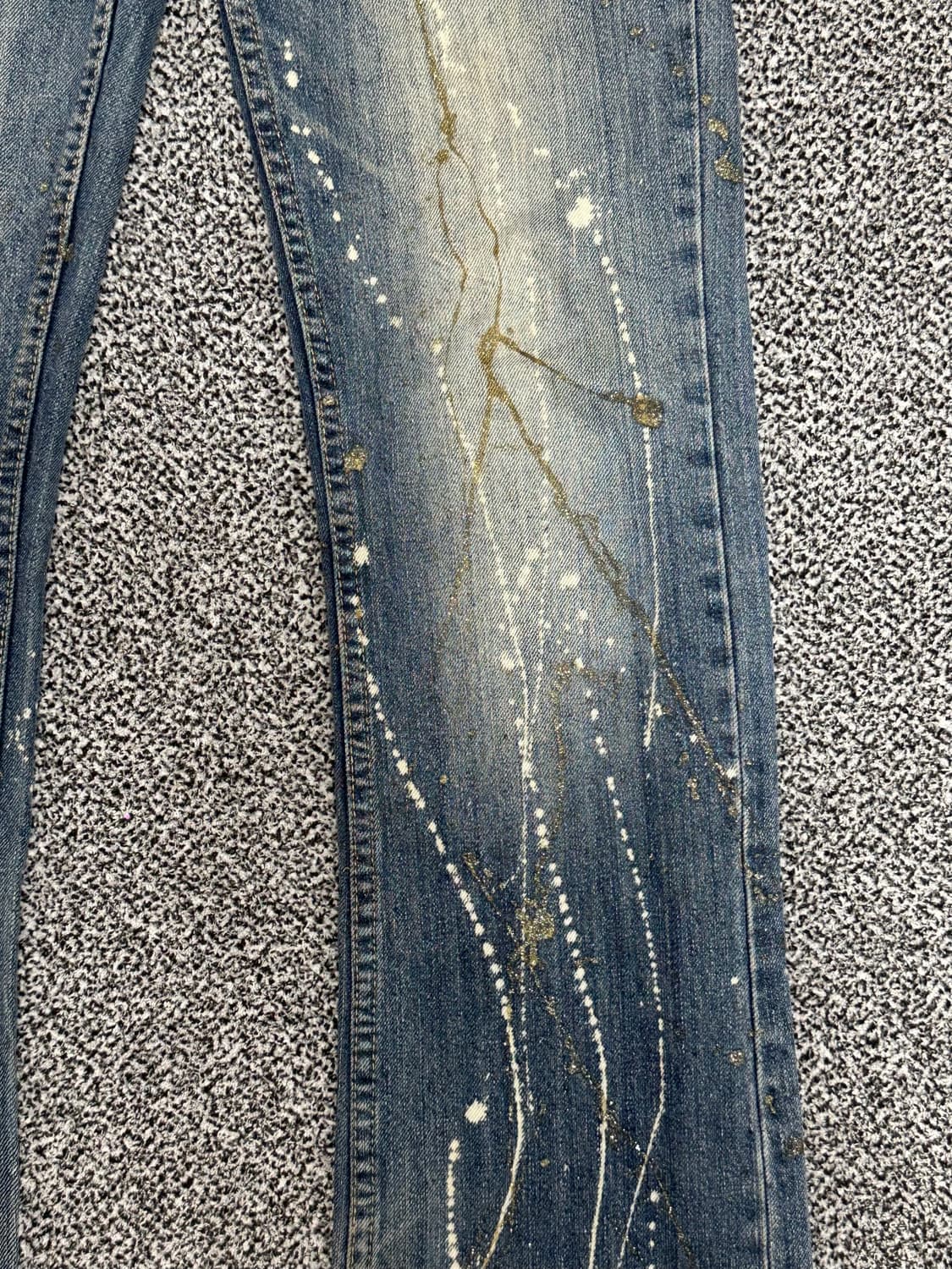 로우라이즈 세미 부츠컷 데님 팬츠 상품이미지4