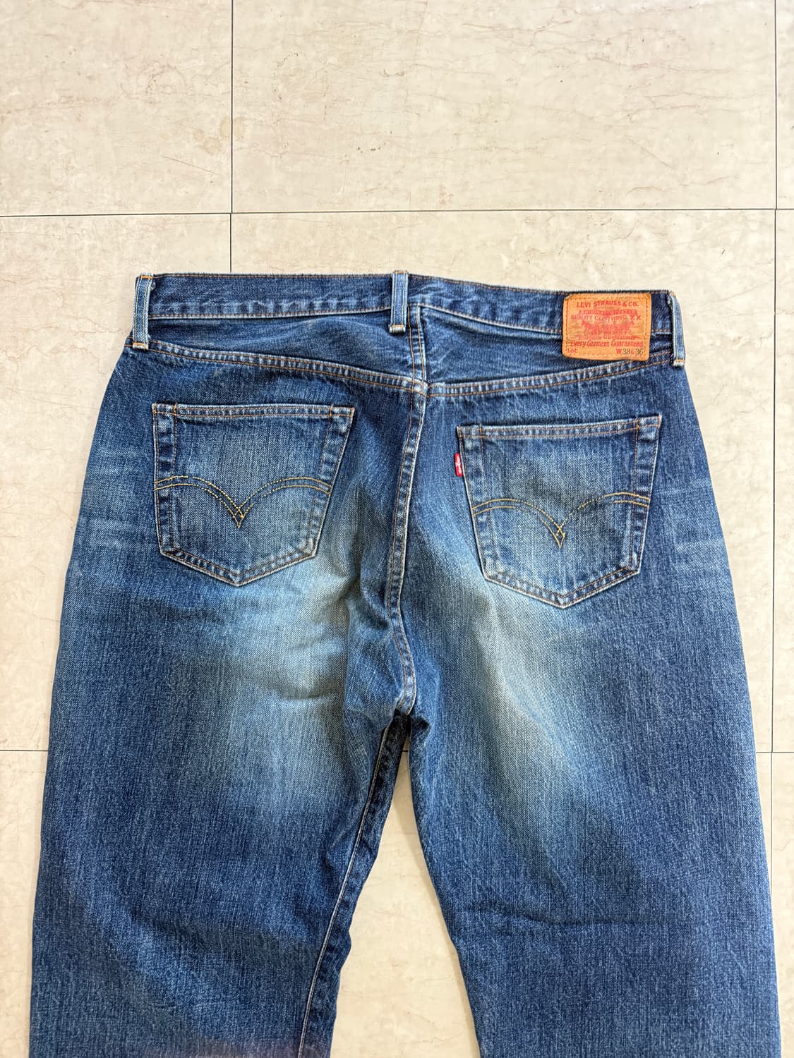 Lvc japan made 90s 레귤러 핏 셀비지 데님 상품이미지3