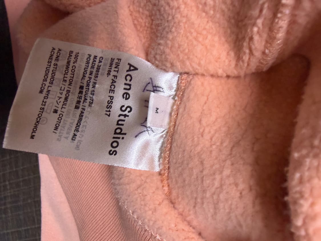 아크네스튜디오 핀트페이스 핑크 상품이미지5