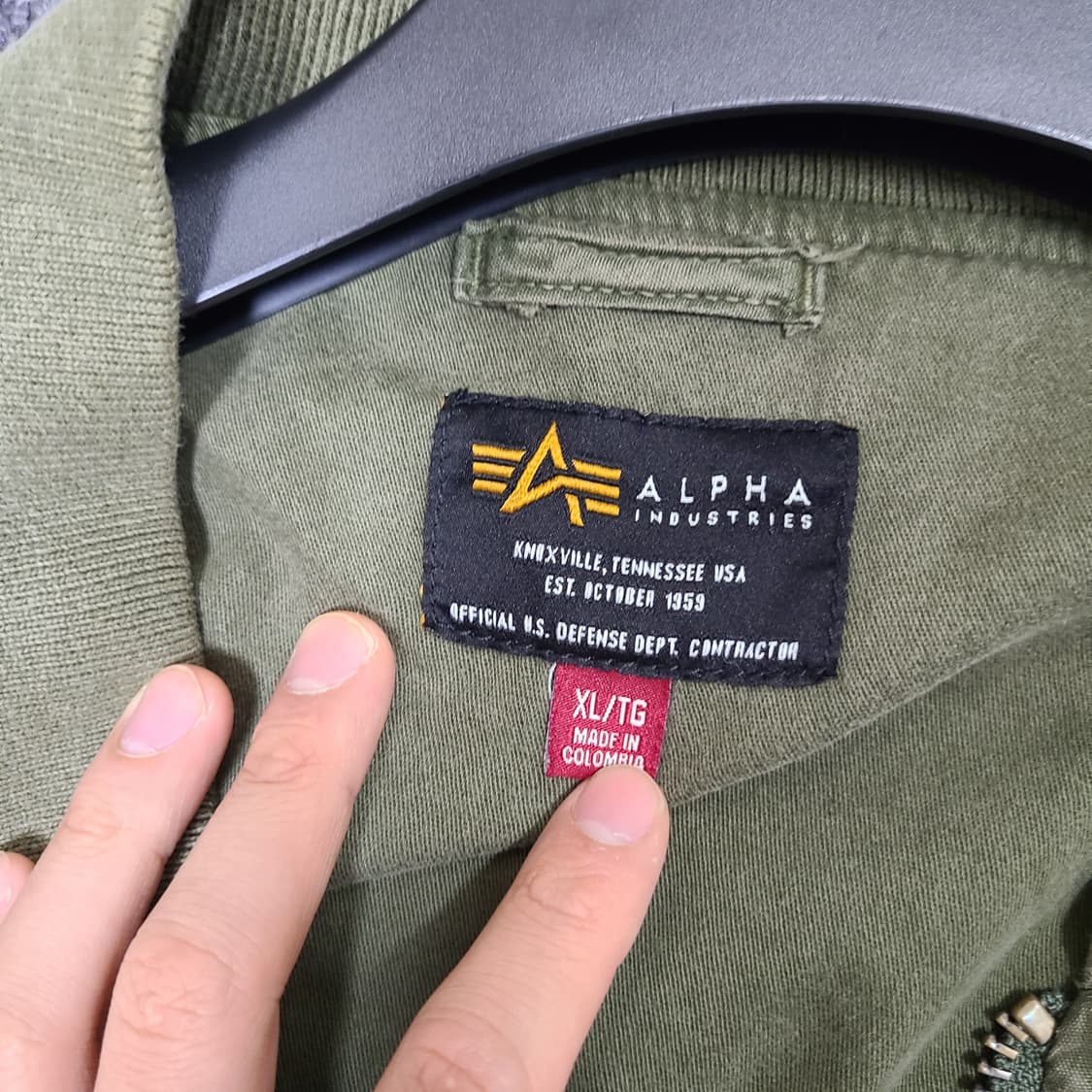 알파인더스트리 RIP AND REPAIR FLIGHT JACKET 자켓 상품이미지4
