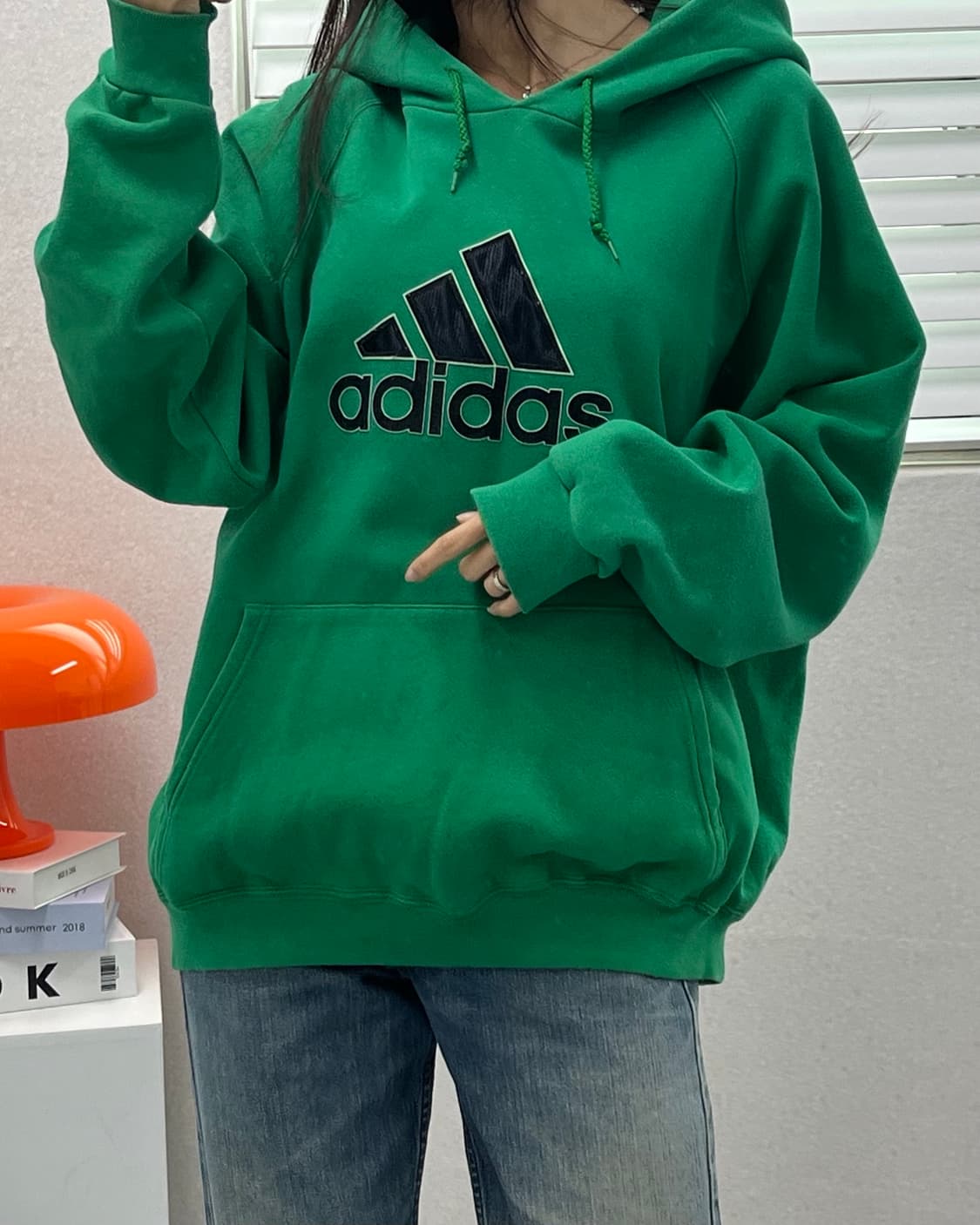 (L)90'S 아디다스 USA 후드-M1582 상품이미지9