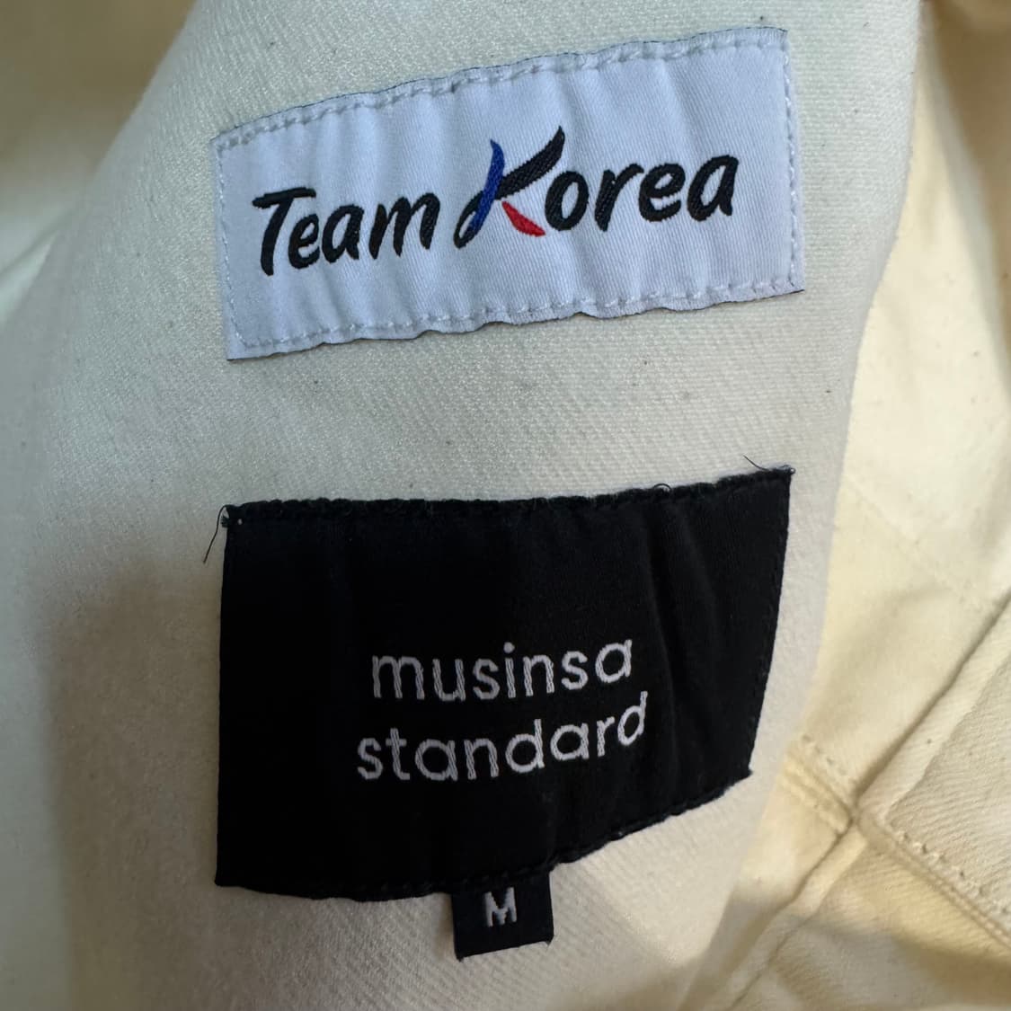 무신사스탠다드X팀코리아 데님 자켓 상품이미지4