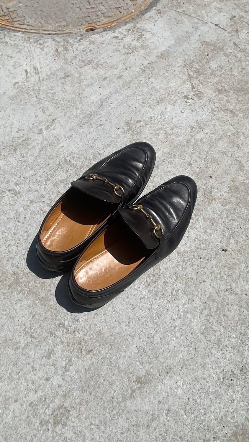 : [GUCCI] Jordan Leather Horsebit Loafer 상품이미지4