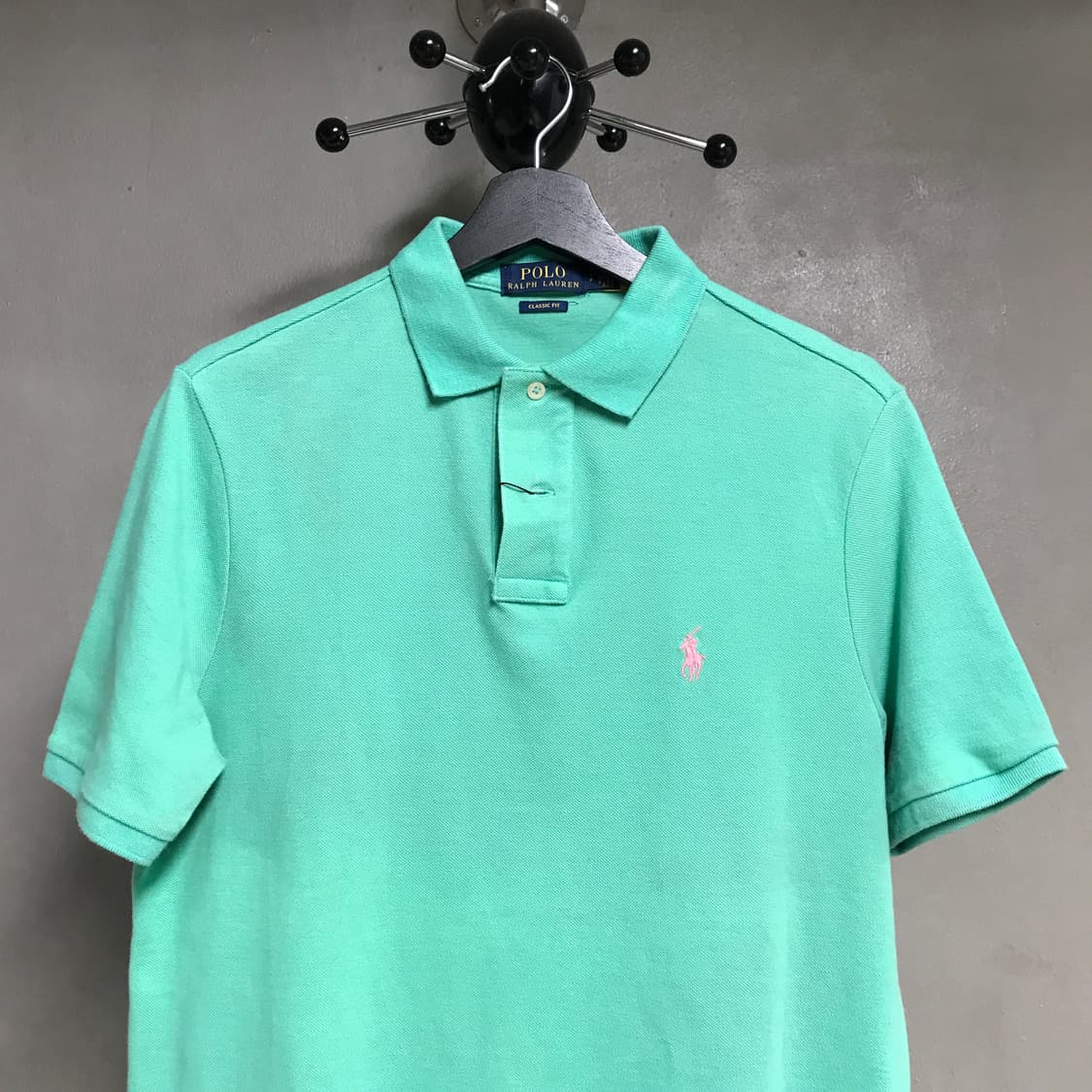 폴로 랄프로렌 QR PK 반팔 카라티 민트 S 상품이미지2