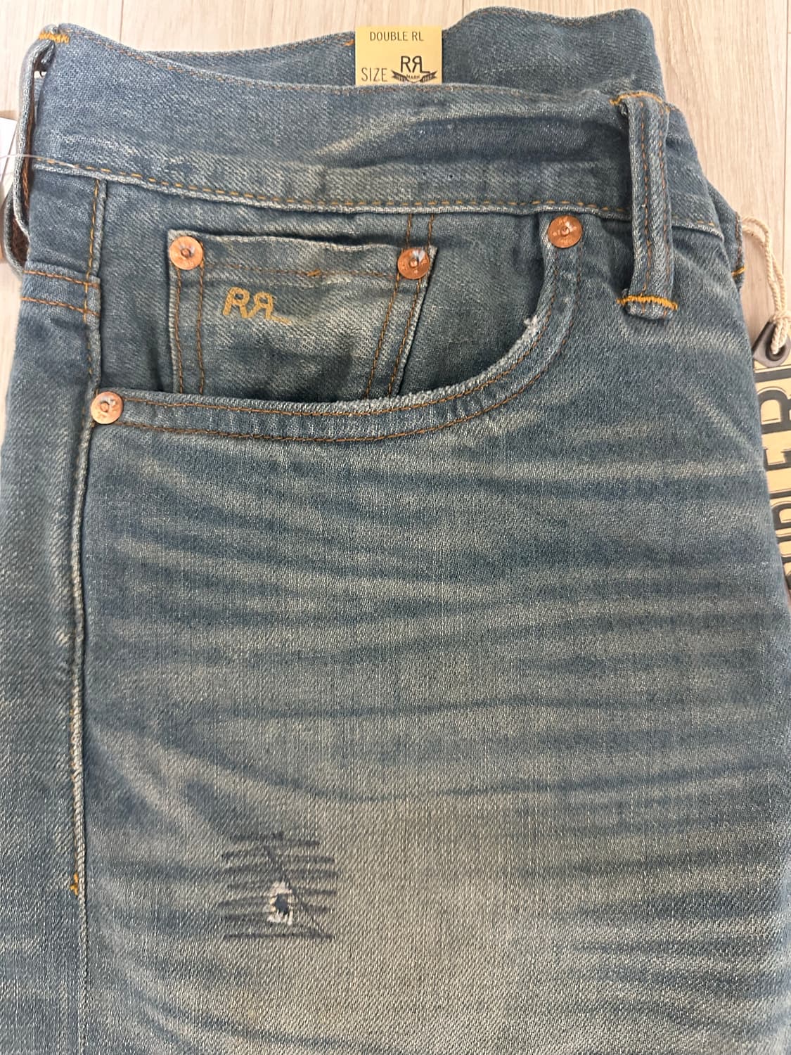 RRL 파이브포켓 플레인필드 셀비지 데님 30/30 상품이미지6