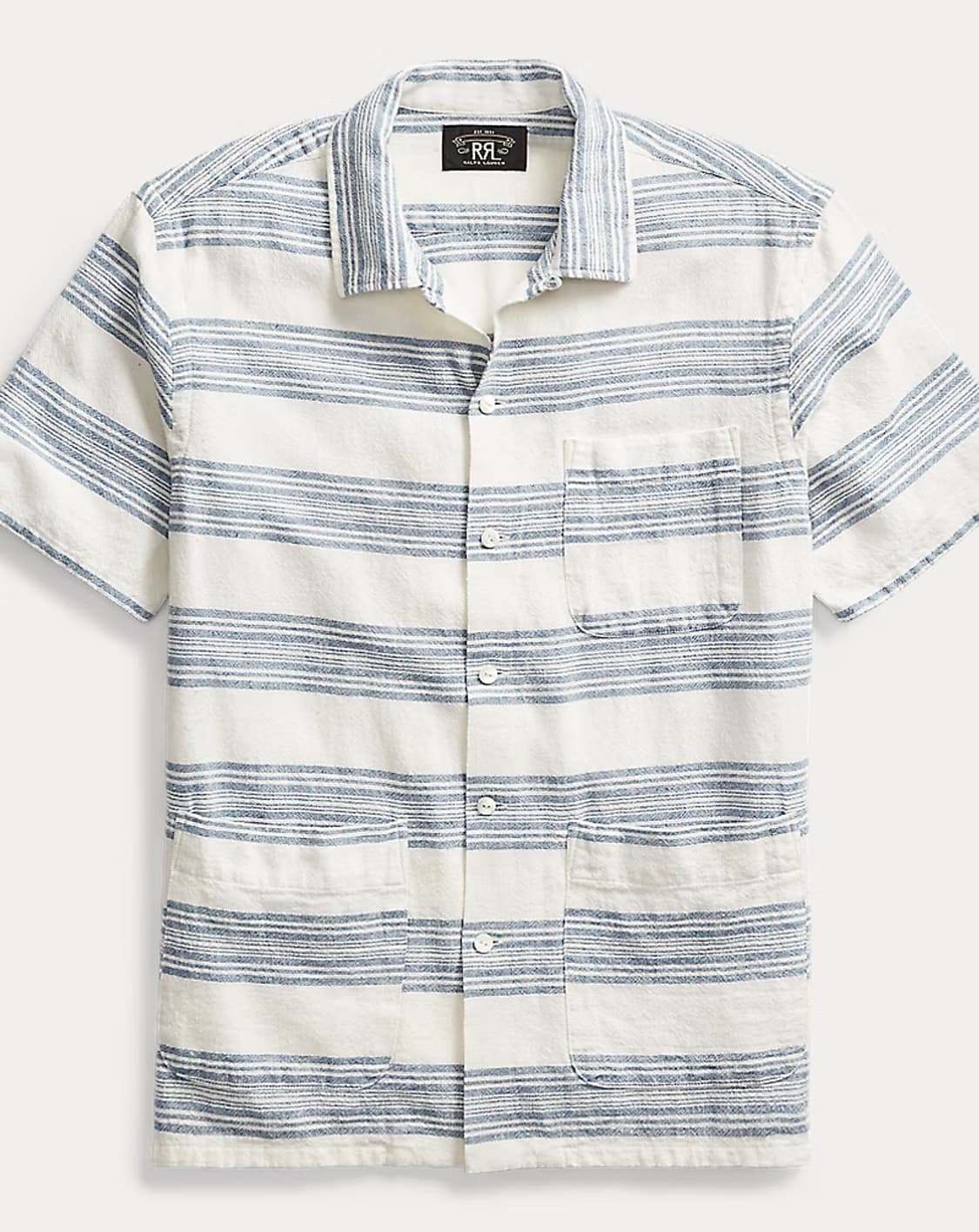 RRL 코튼 린넨 캠프 셔츠 XL 상품이미지1