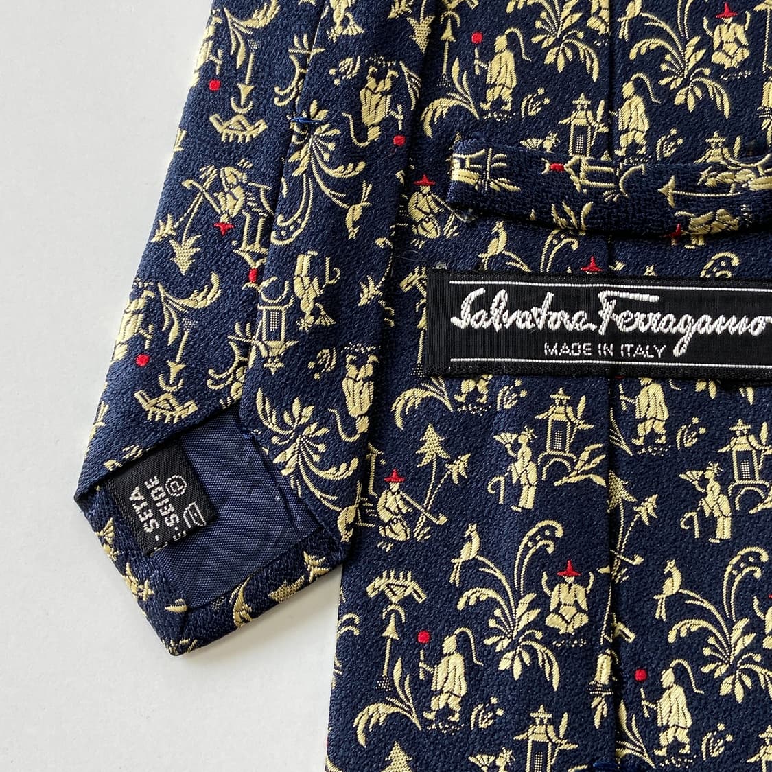 페레가모(Ferragamo) 명품 정품 넥타이 상품이미지7