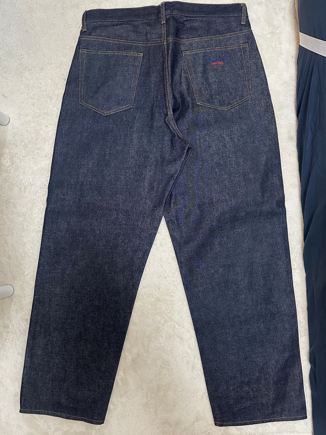 슈프림 리지드 배기 셀비지 진 34 상품이미지2