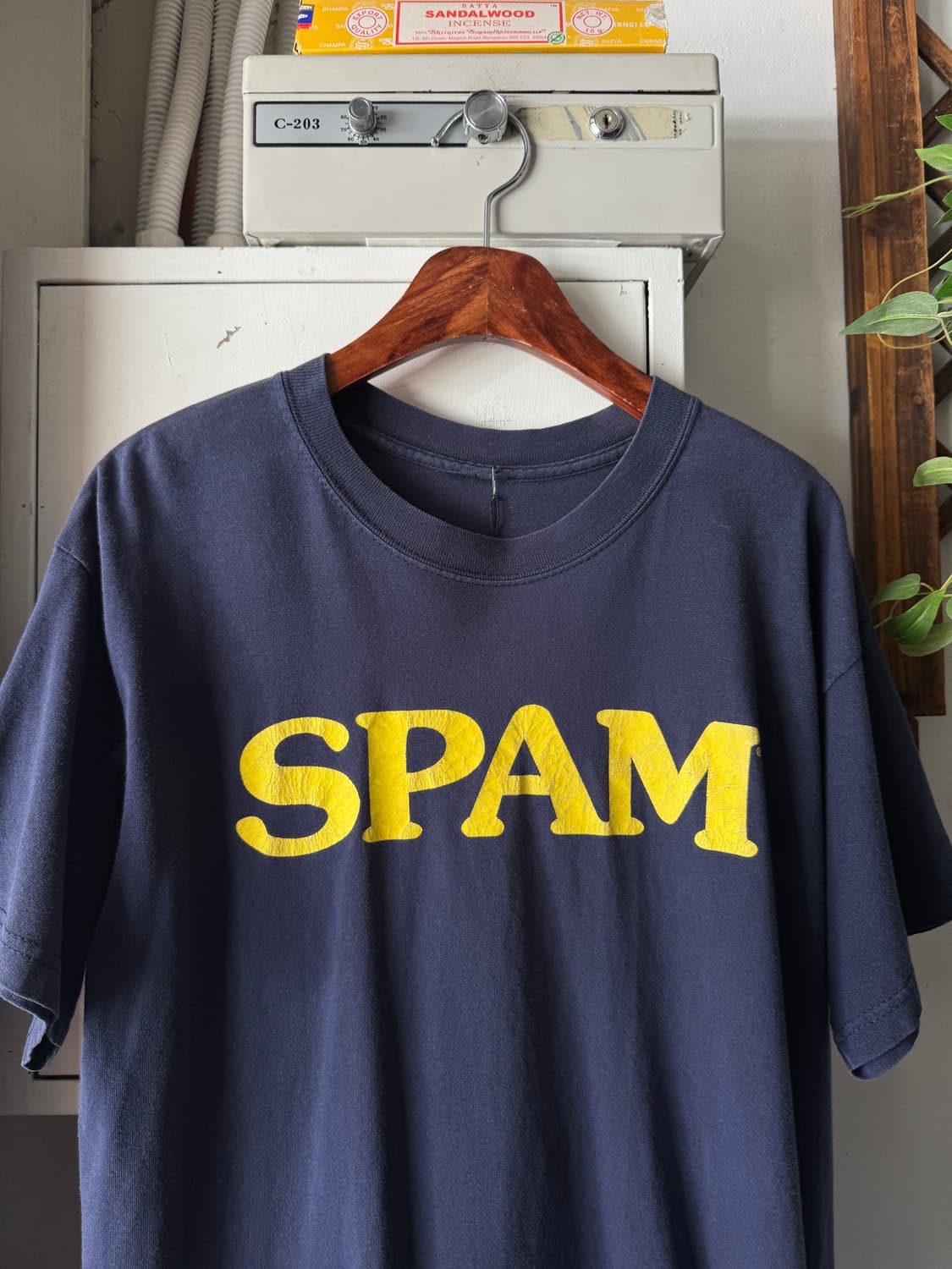 [M]90's USA SPAM 스팸 미네소타 로터리 티셔츠 상품이미지4