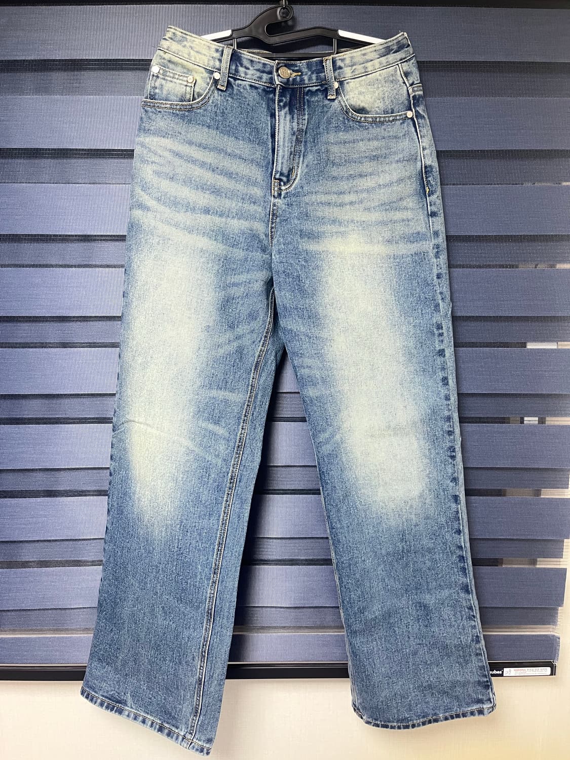 (S)DNSR 시그니처 와이드 데님 상품이미지3