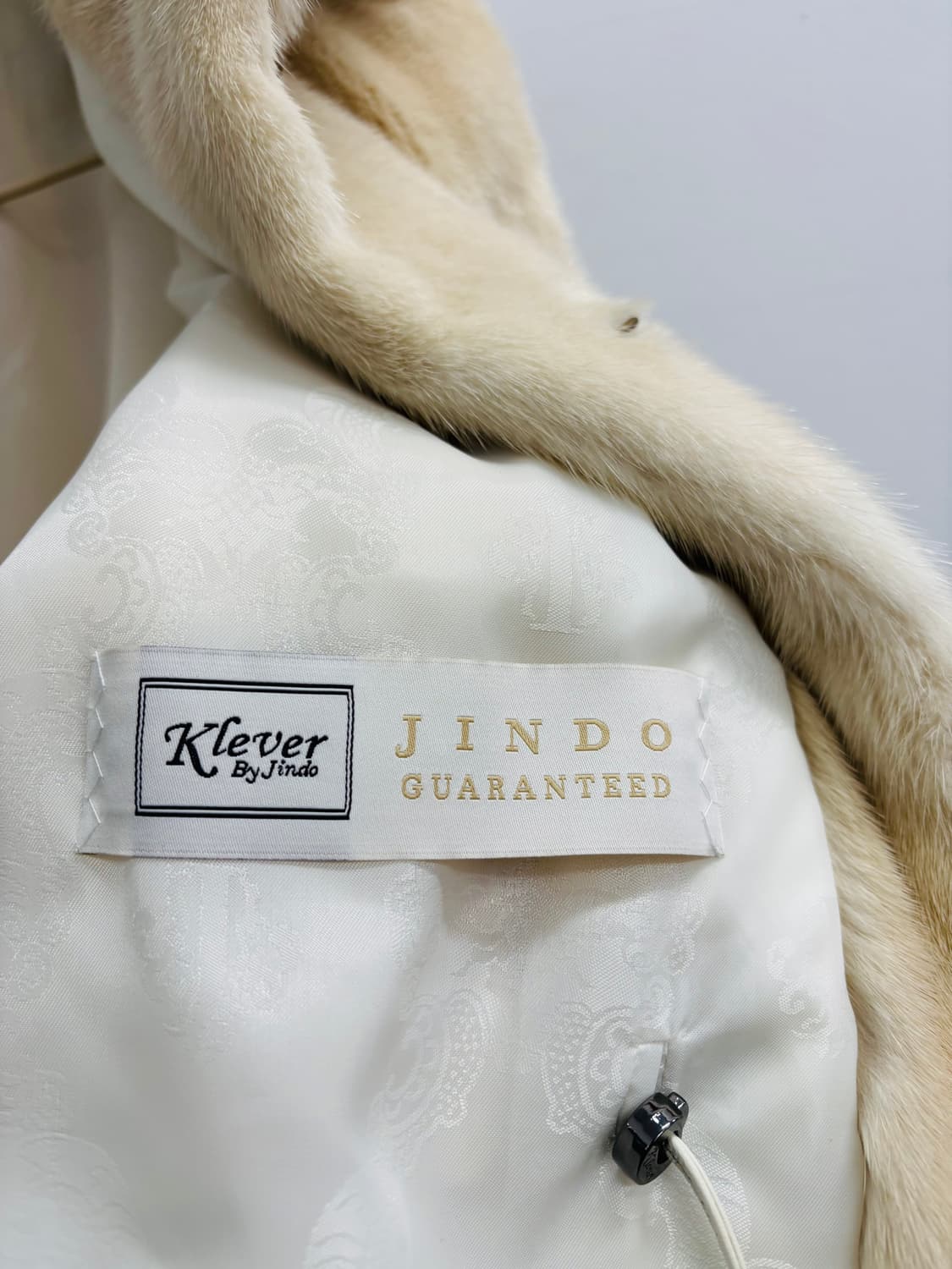 Klever by Jindo 끌레베 & 진도 천연 밍크 하프 코트 상품이미지6
