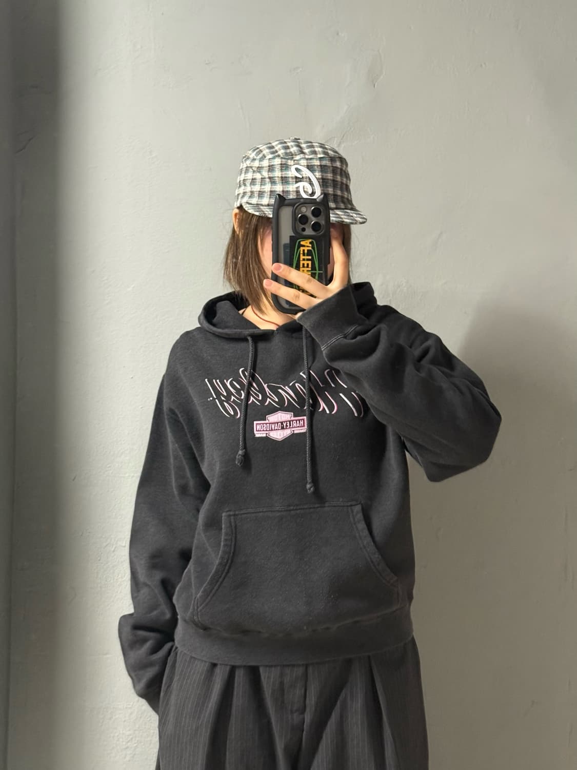 Harley Davidson glitter logo hoodie  상품이미지1