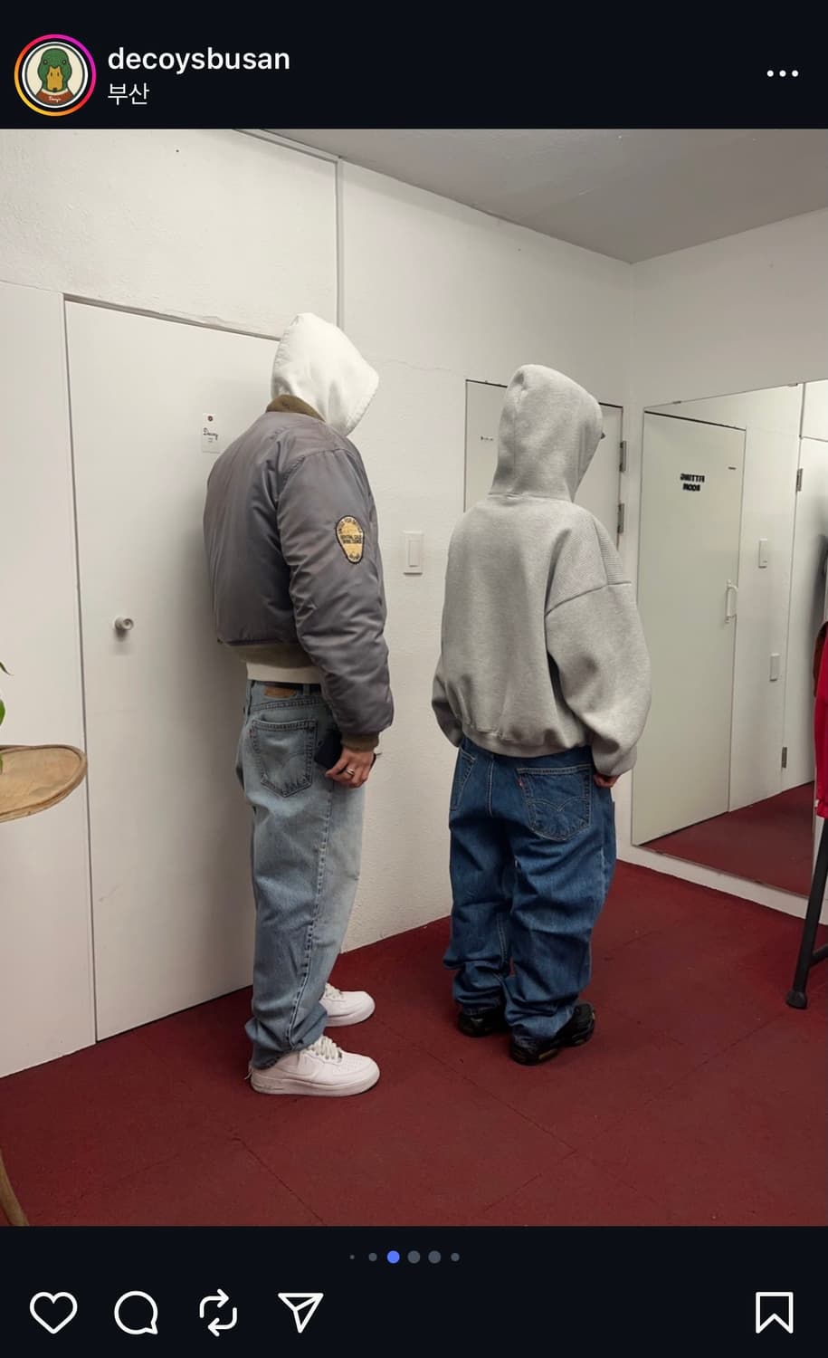 <S> no faith studios 리버시블 다이빙 봄버 자켓 상품이미지2