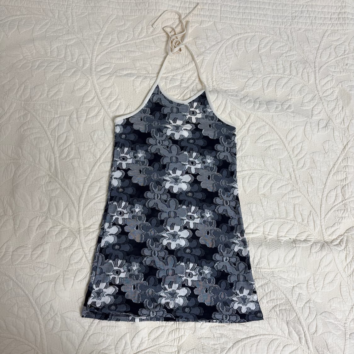 새상품 / Flower mini dress 상품이미지1