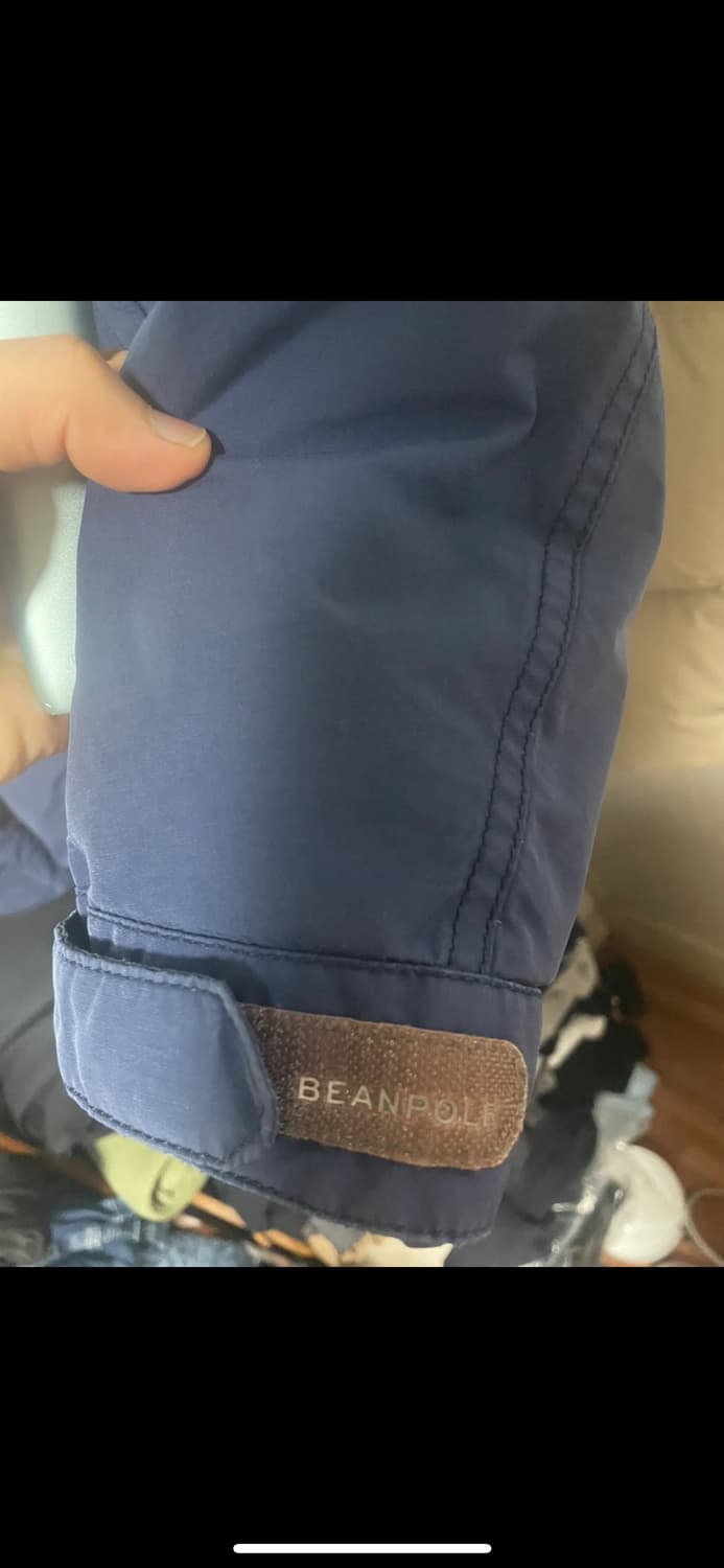 빈폴 라쿤털 후드 덕다운 패딩 105사이즈 상품이미지3