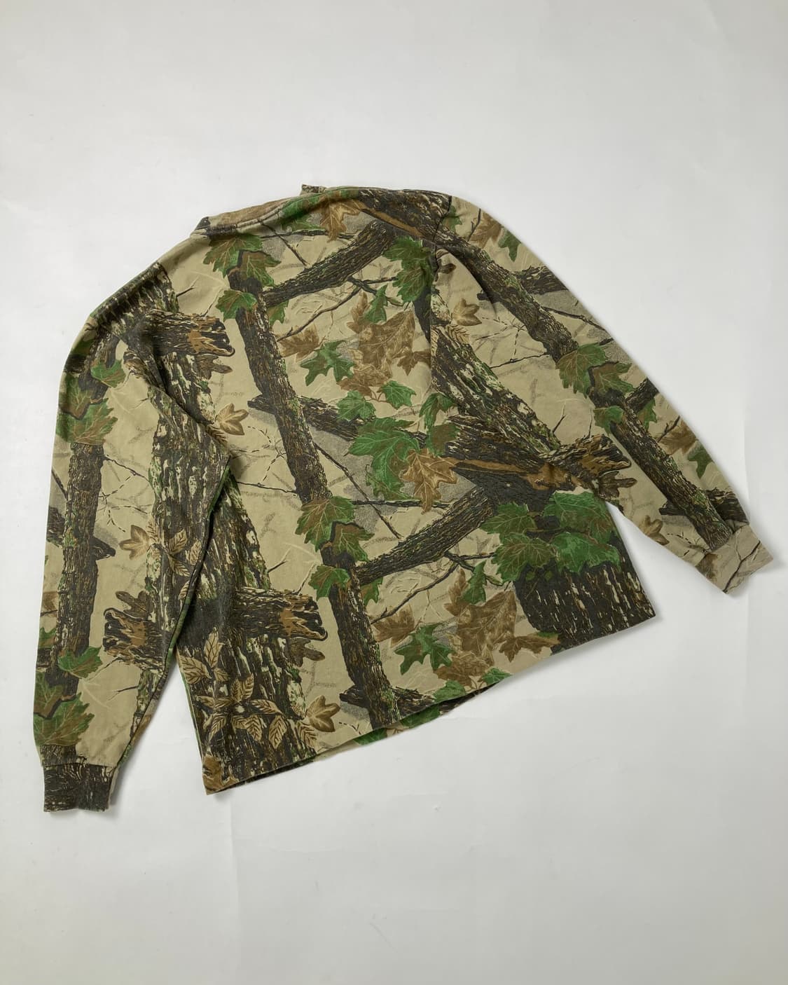 90s Forest Camouflage Long Sleeve Tee 상품이미지2
