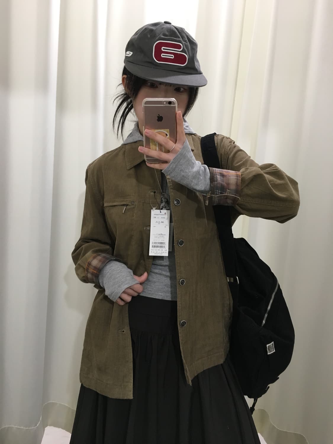 허쉬 퍼피스 셔츠형 자켓 상품이미지5